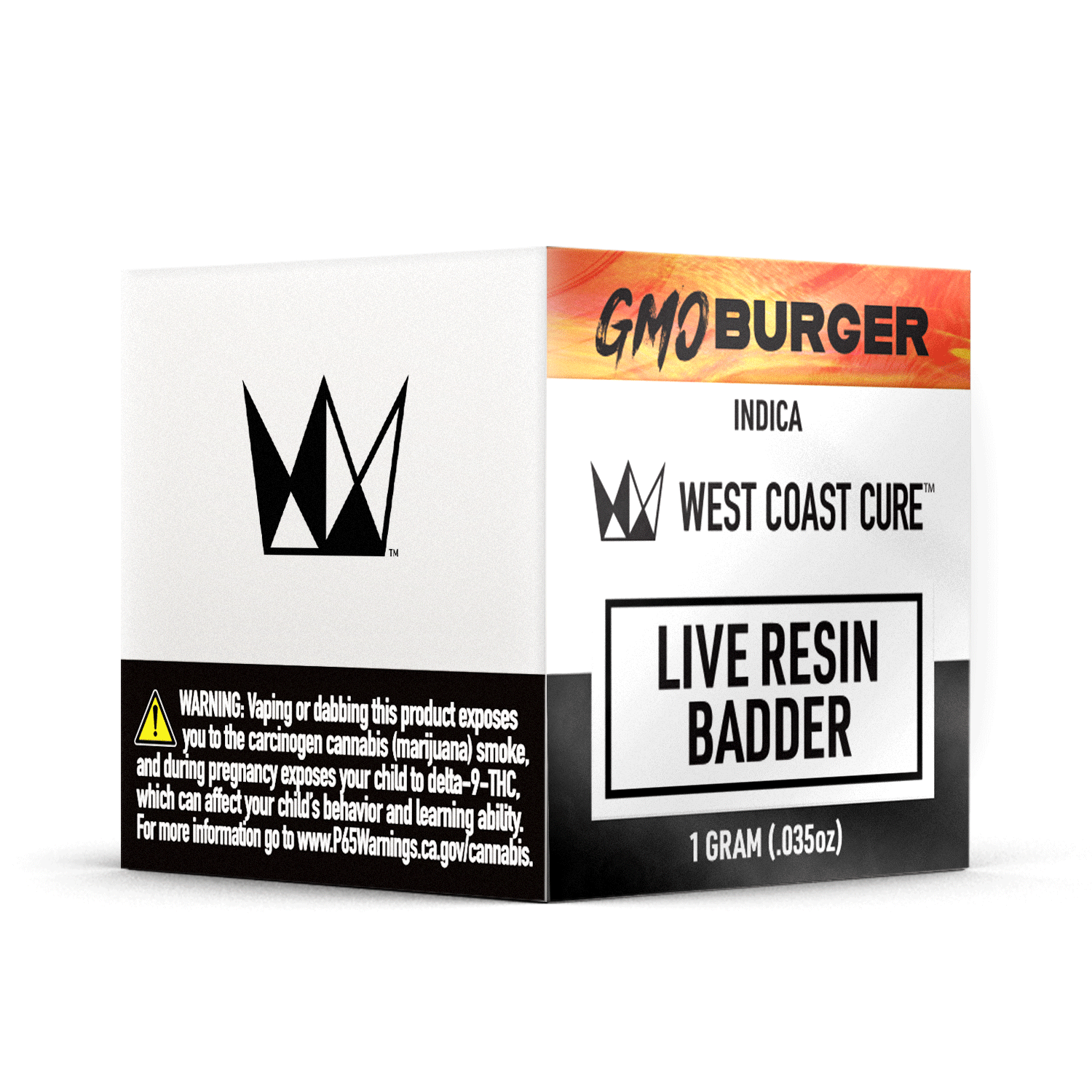 GMO Burger - 1G Live Resin Badder