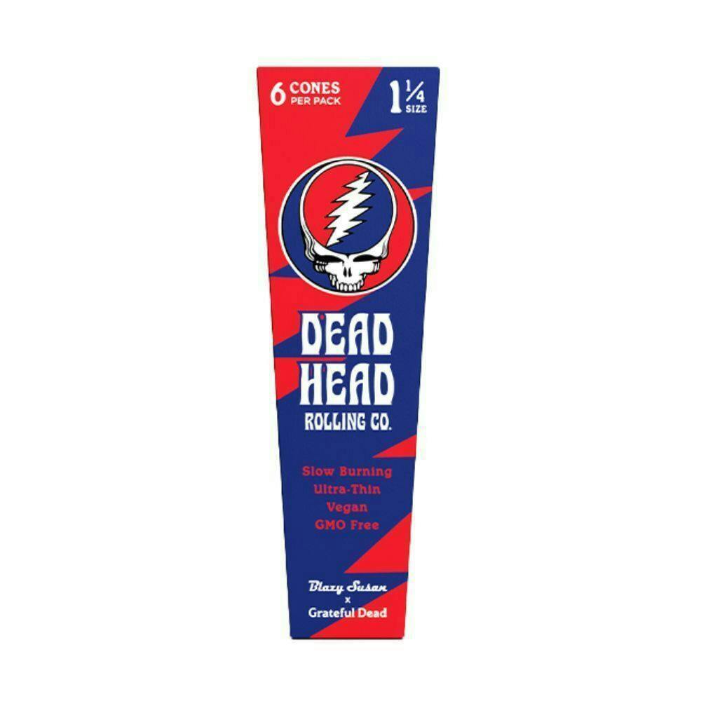 Blazy Susan x Grateful Dead | 1 1/4 Size Cones | Rolling Papers | 6ct