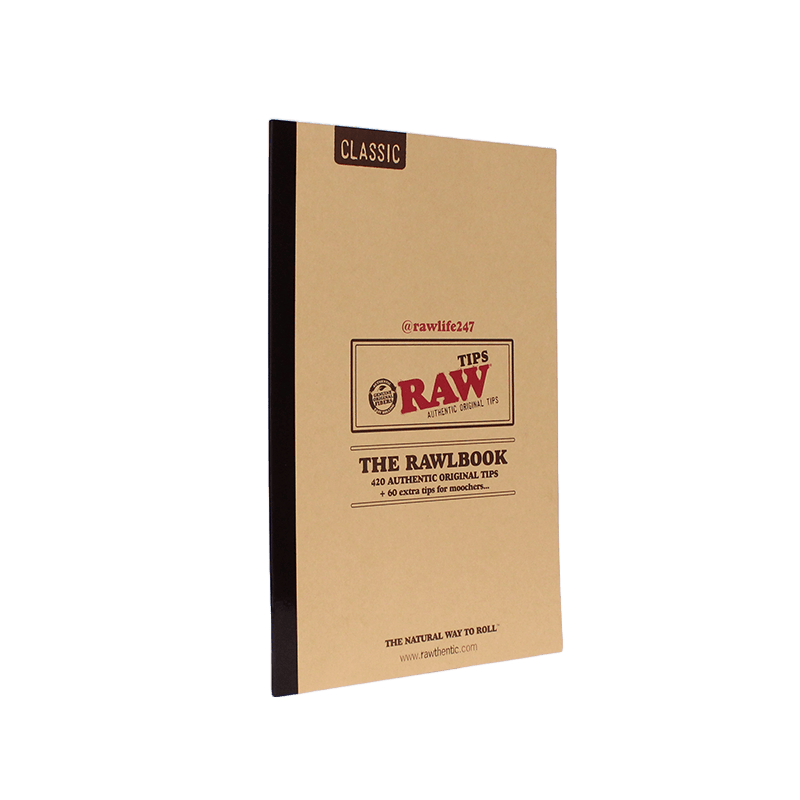 RAWLbook | Rolling Paper Tips | Accessories