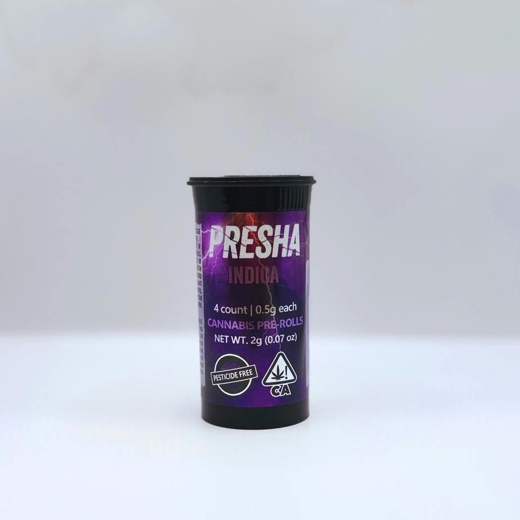 Presha Preroll 4pk Indica Supreme Runtz