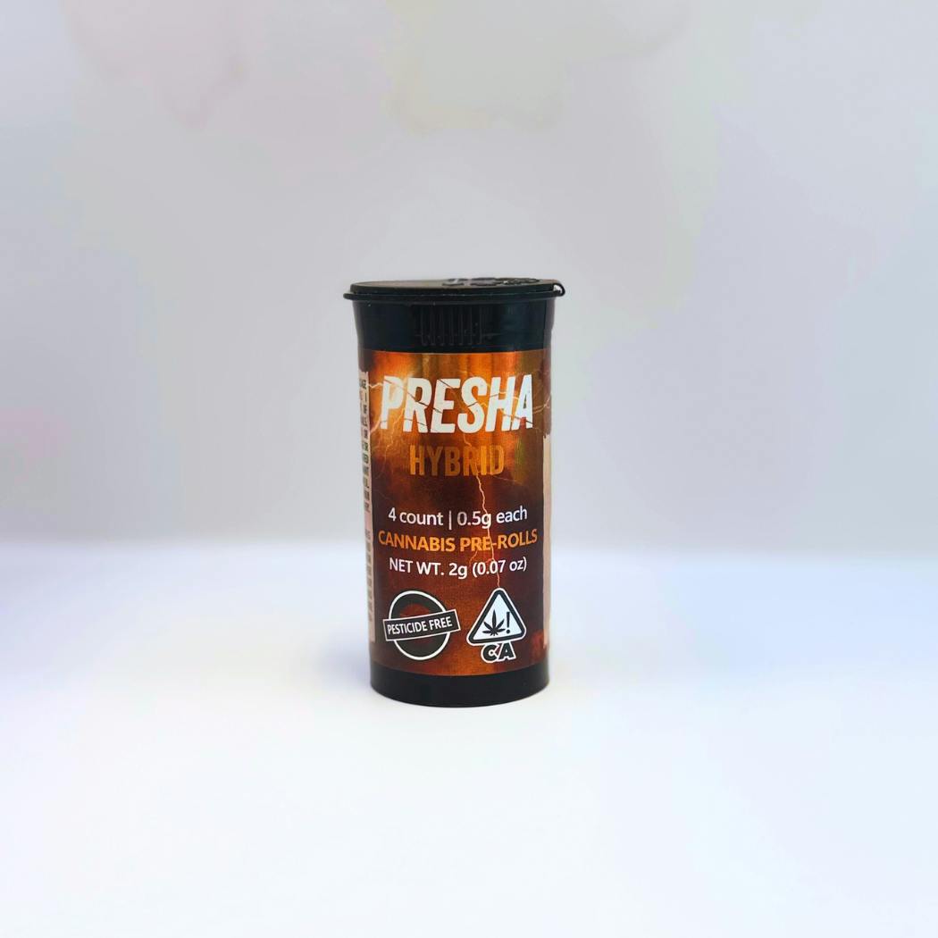 PRESHA Preroll 4pk Hybrid Smack My Donkey
