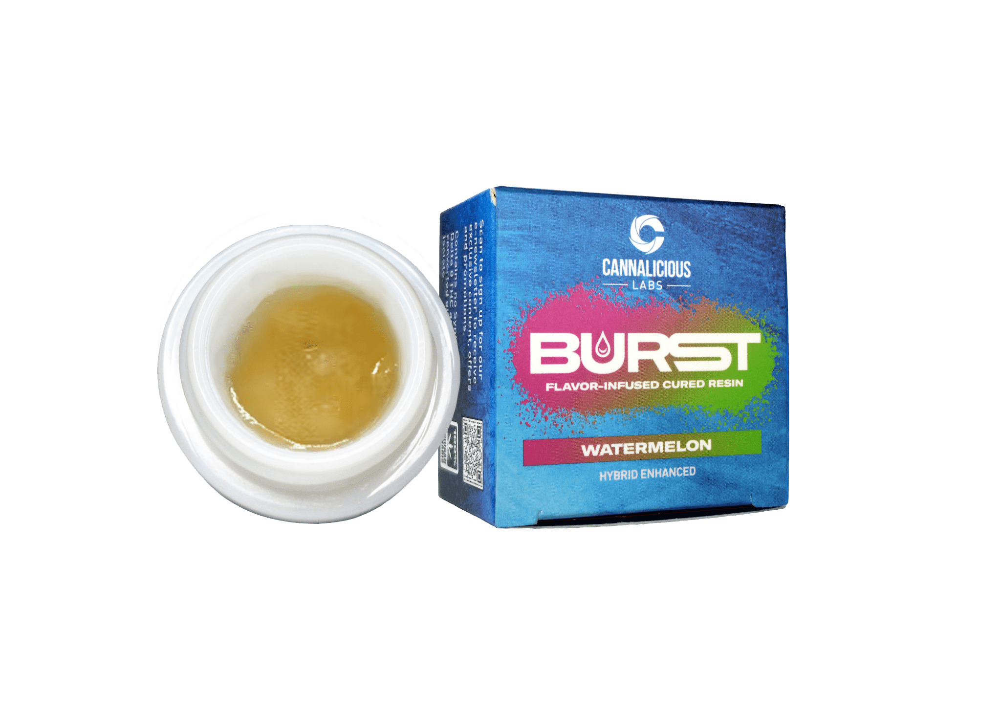 Watermelon | BURST Cured Resin Badder | 2g