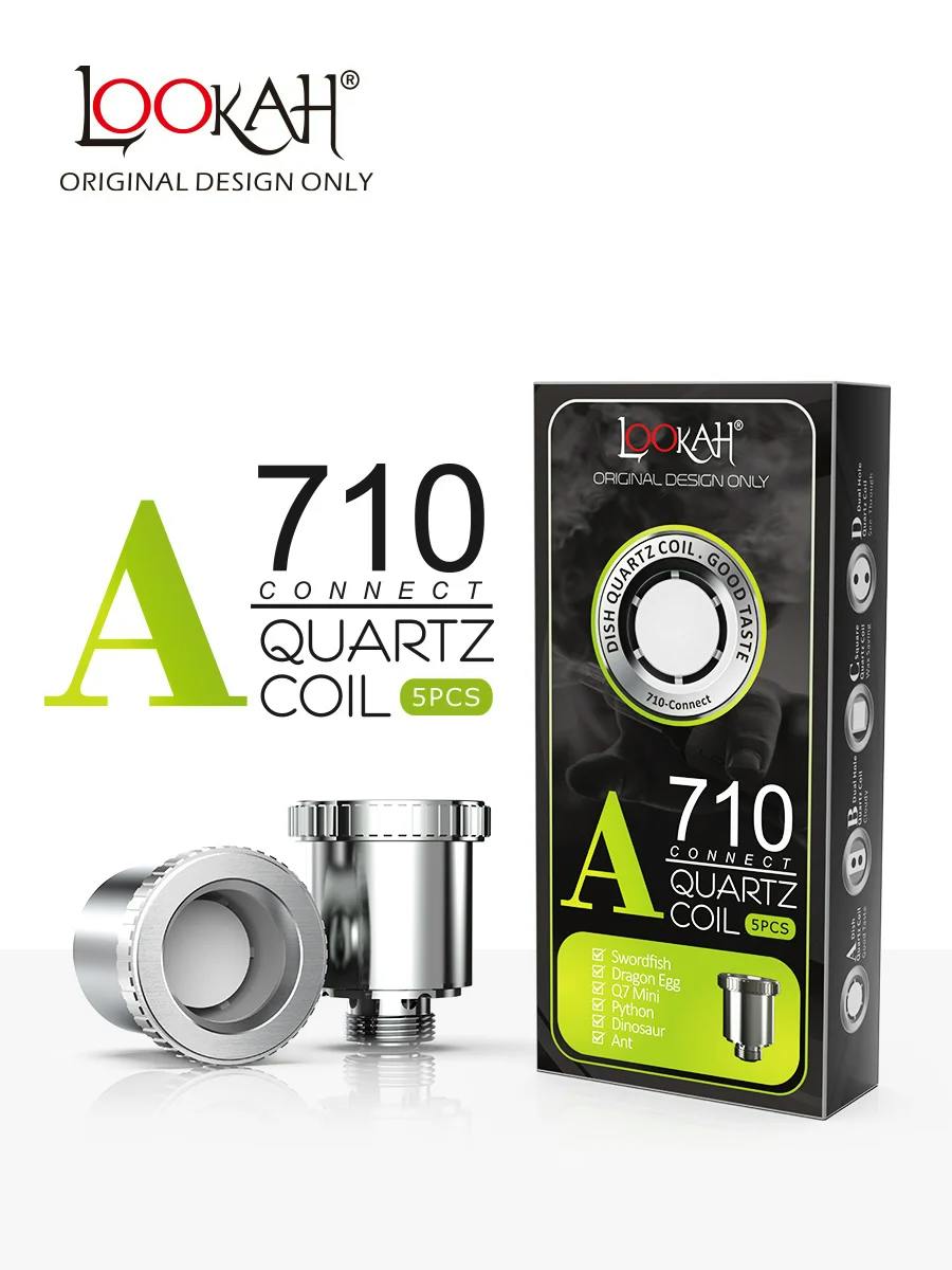 Type A 710 Quartz Dish Coil Replacements - 5ct | Dab Rigs
