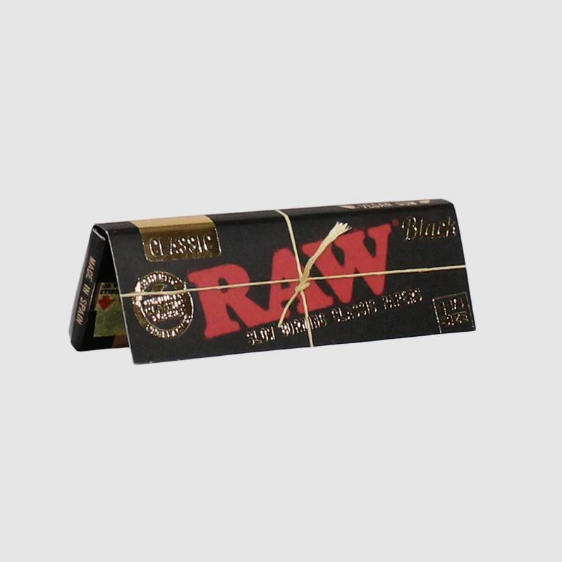Classic Black King Size Slim Rolling Papers | Accessories