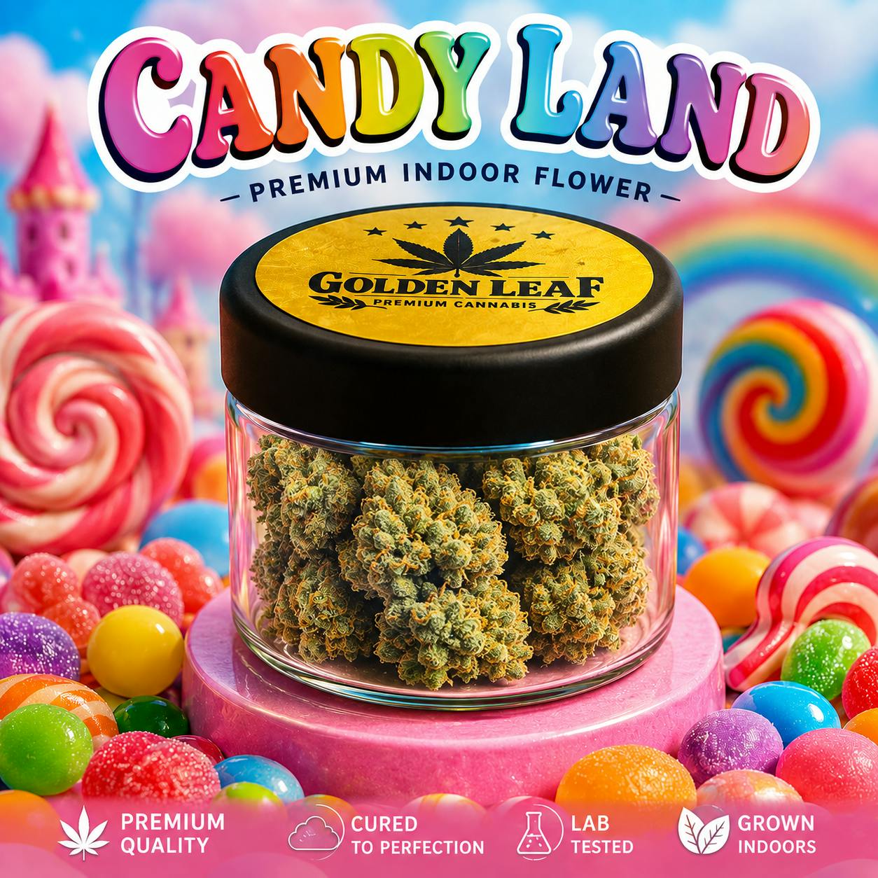 Candyland (aka Kandyland) Weed Strain Near Me | Weedmaps