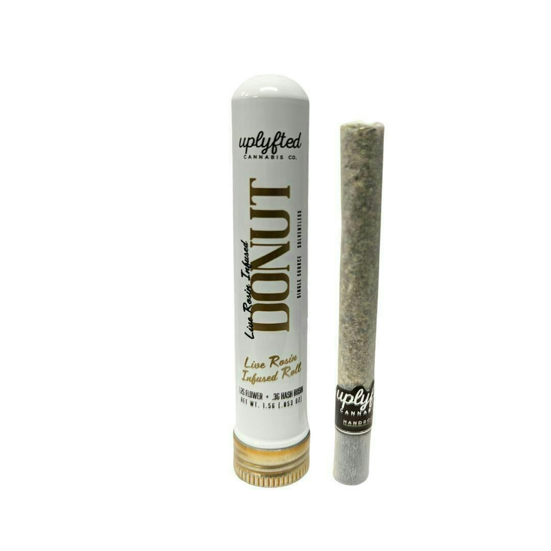 Marker Fumez x Cap Junky | Live Rosin Infused Donut Joint | 1.5g by Uplyfted Cannabis Co