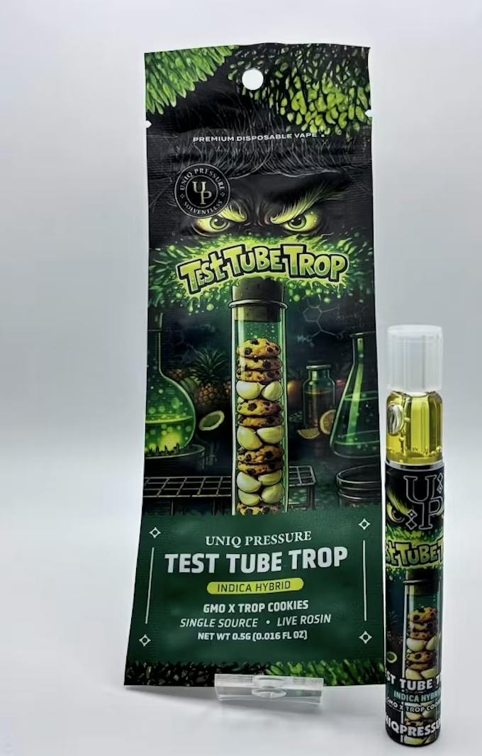 Test Tube Trop | Live Rosin Disposable | 0.5g