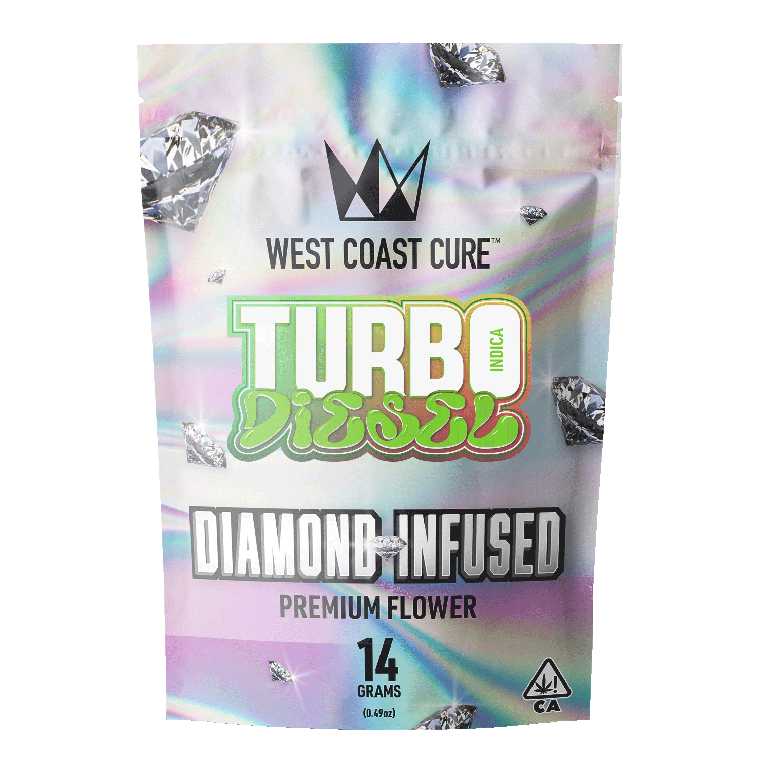 Turbo Diesel - 14G Diamond Infused Premium Flower