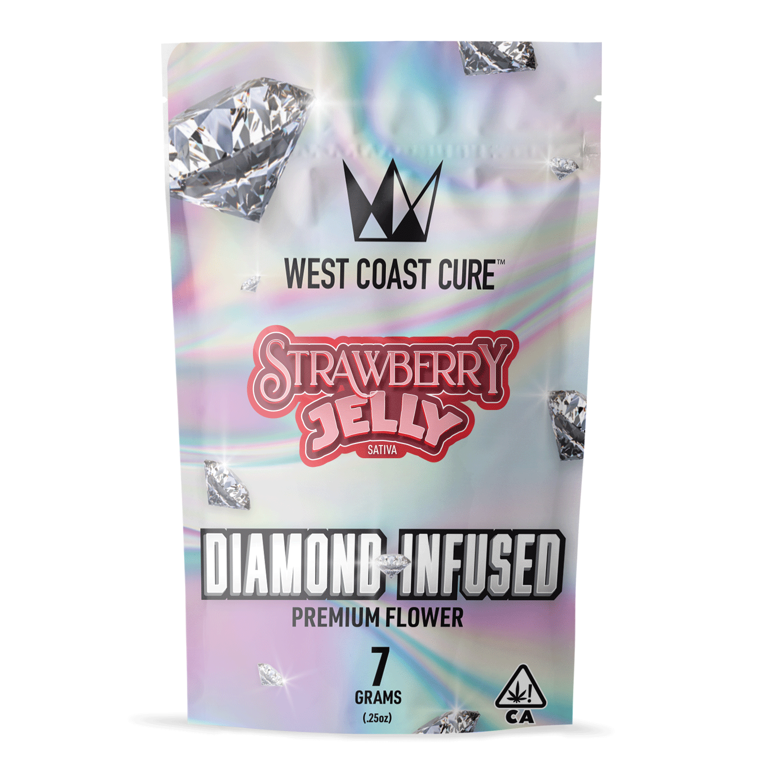 Strawberry Jelly - 7G Diamond Infused Premium Flower