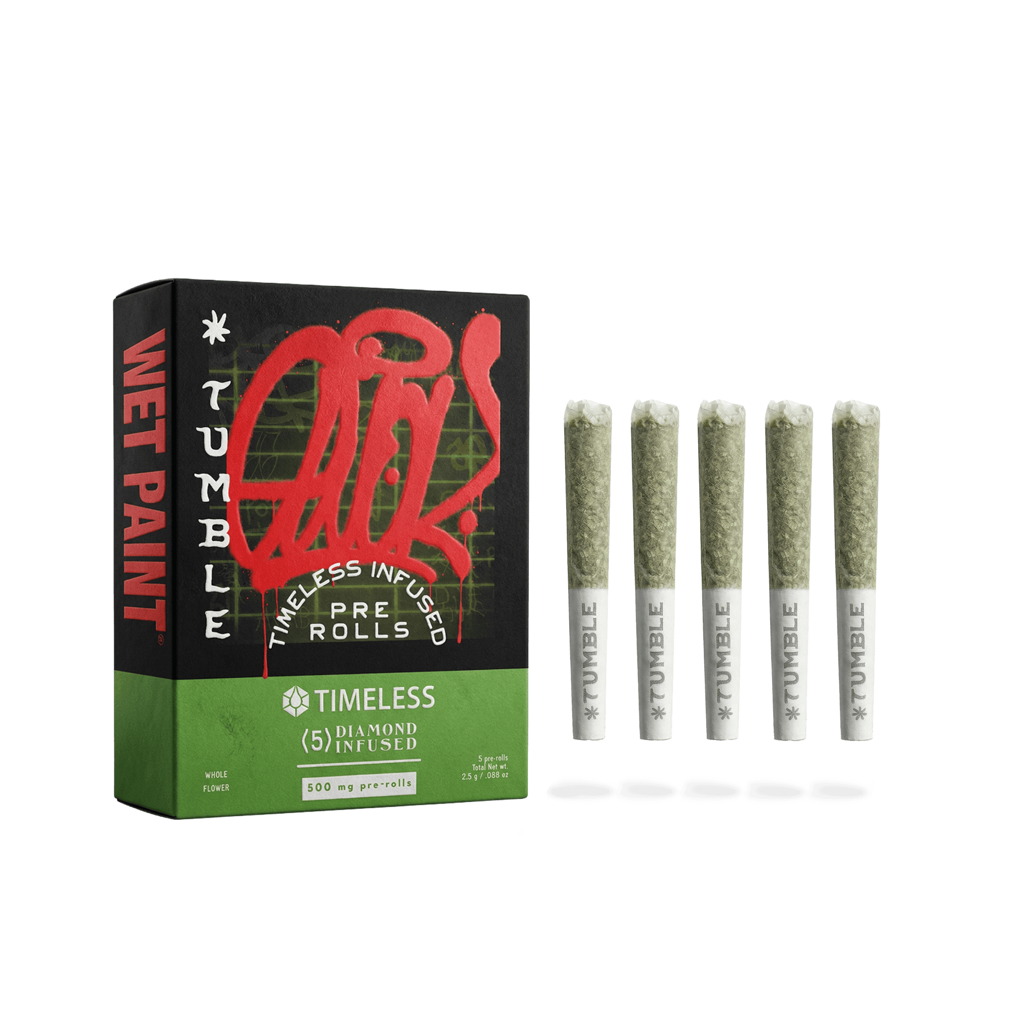 Durban Poison - Tumble Infused Pre-Roll 0.5g - 5pk