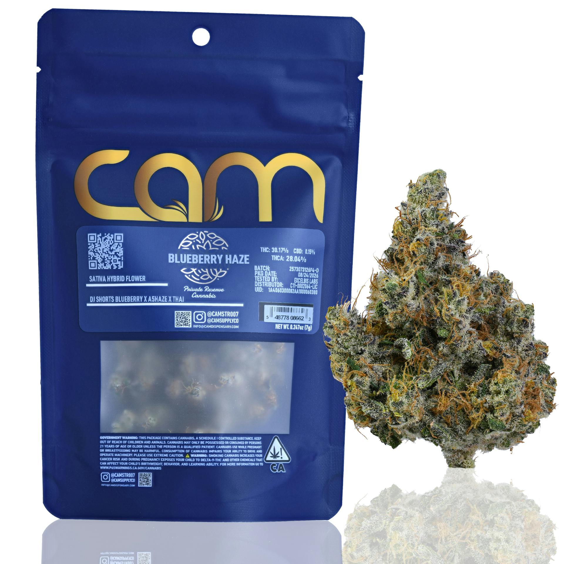 CAM: Blueberry Haze
