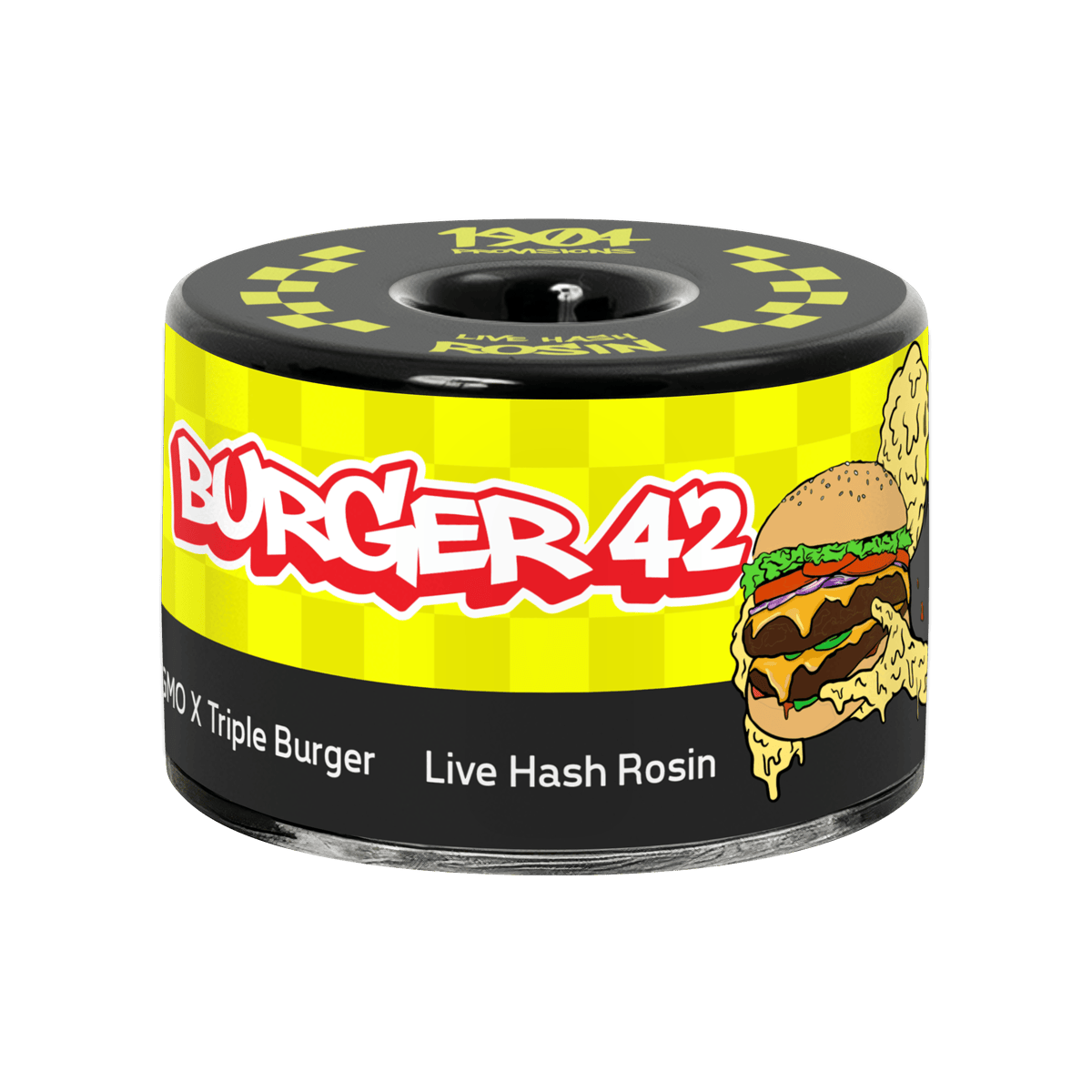 1904 Provisions | BURGER 42 | Live Hash Rosin | Ice Water Hash | 1g