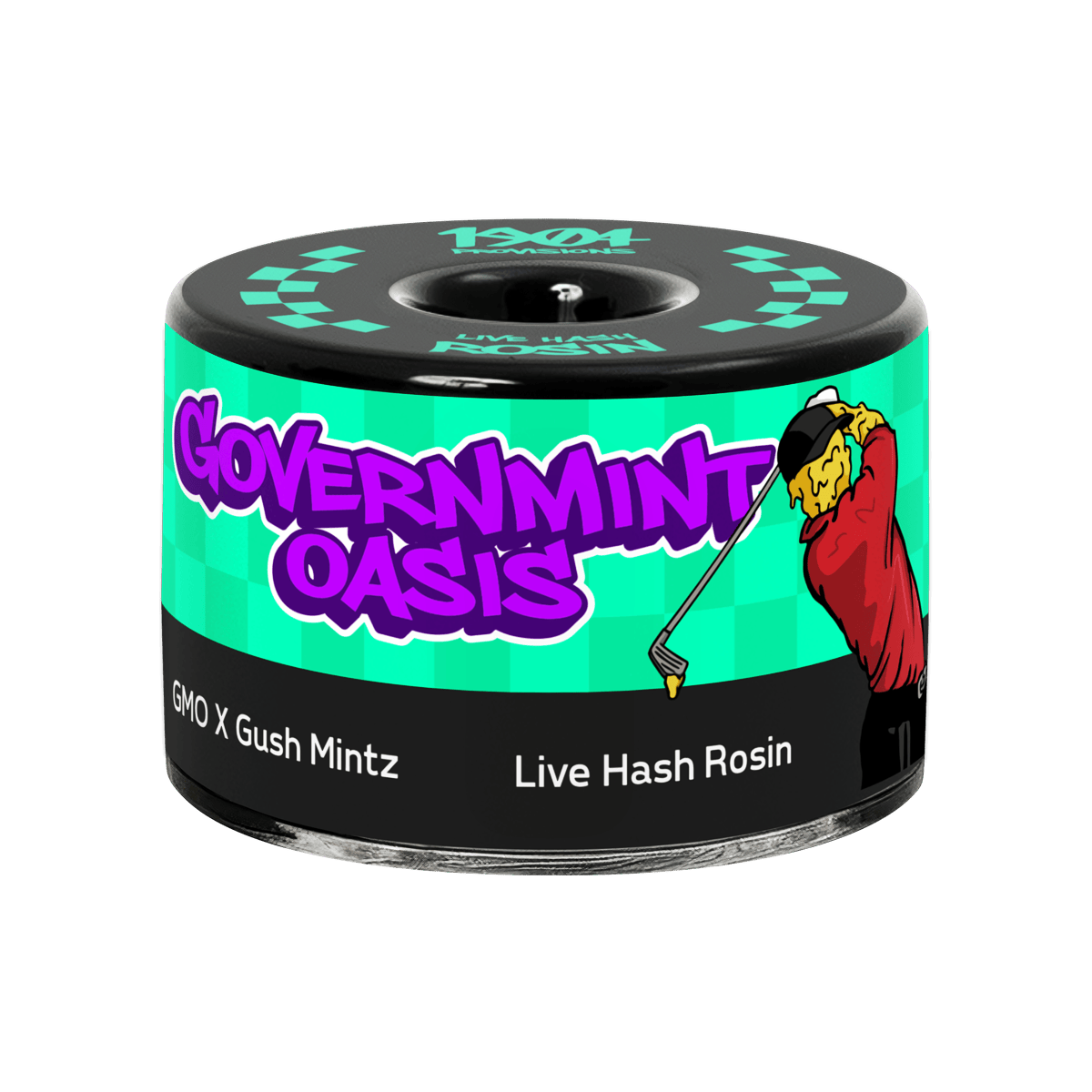 1904 Provisions | GOVERNMENT OASIS | Live Hash Rosin | Ice Water Hash | 1g