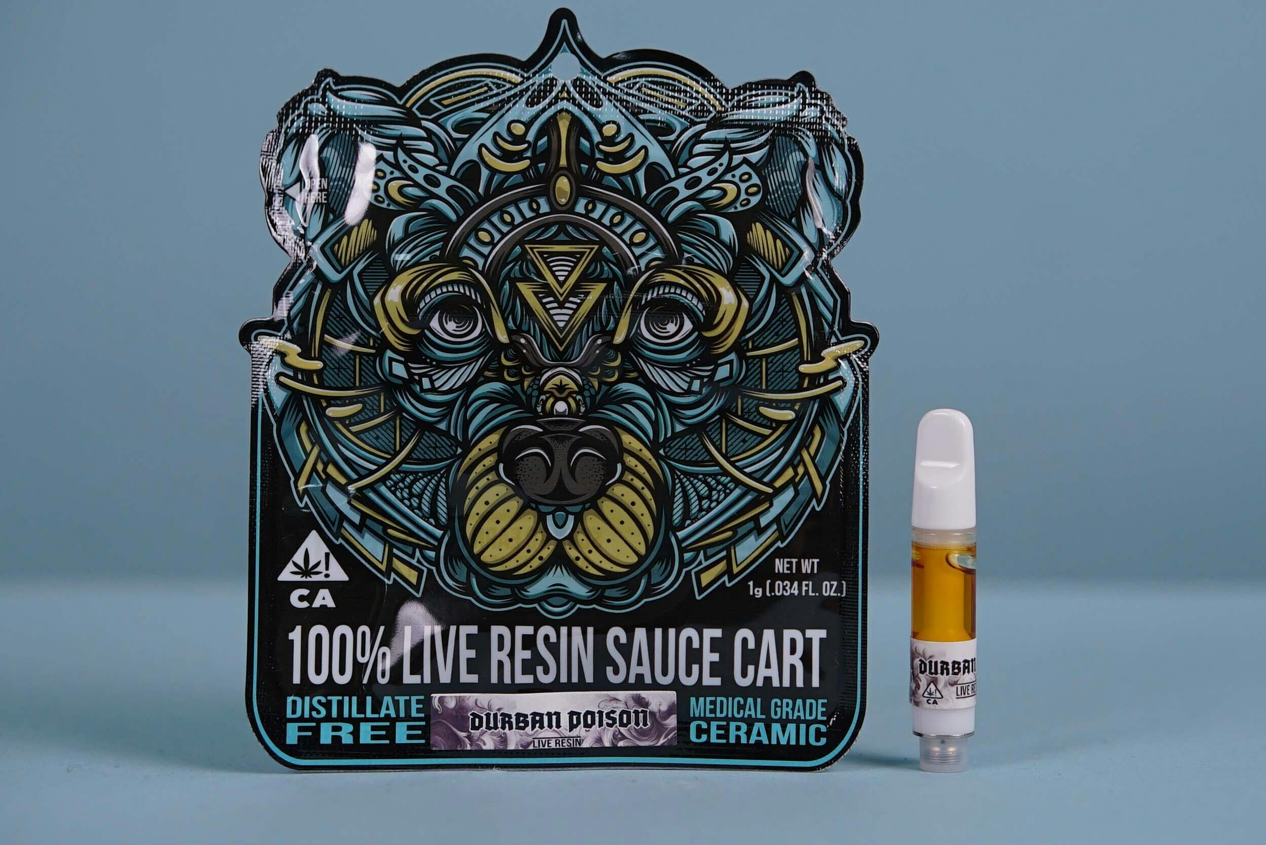 Durban Poison | Live Resin Cartridge | 1g