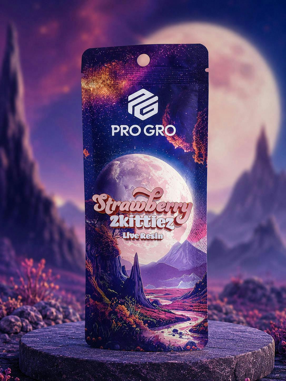 Strawberry Zkittlez | Live Resin Disposable | 1g by Pro Gro