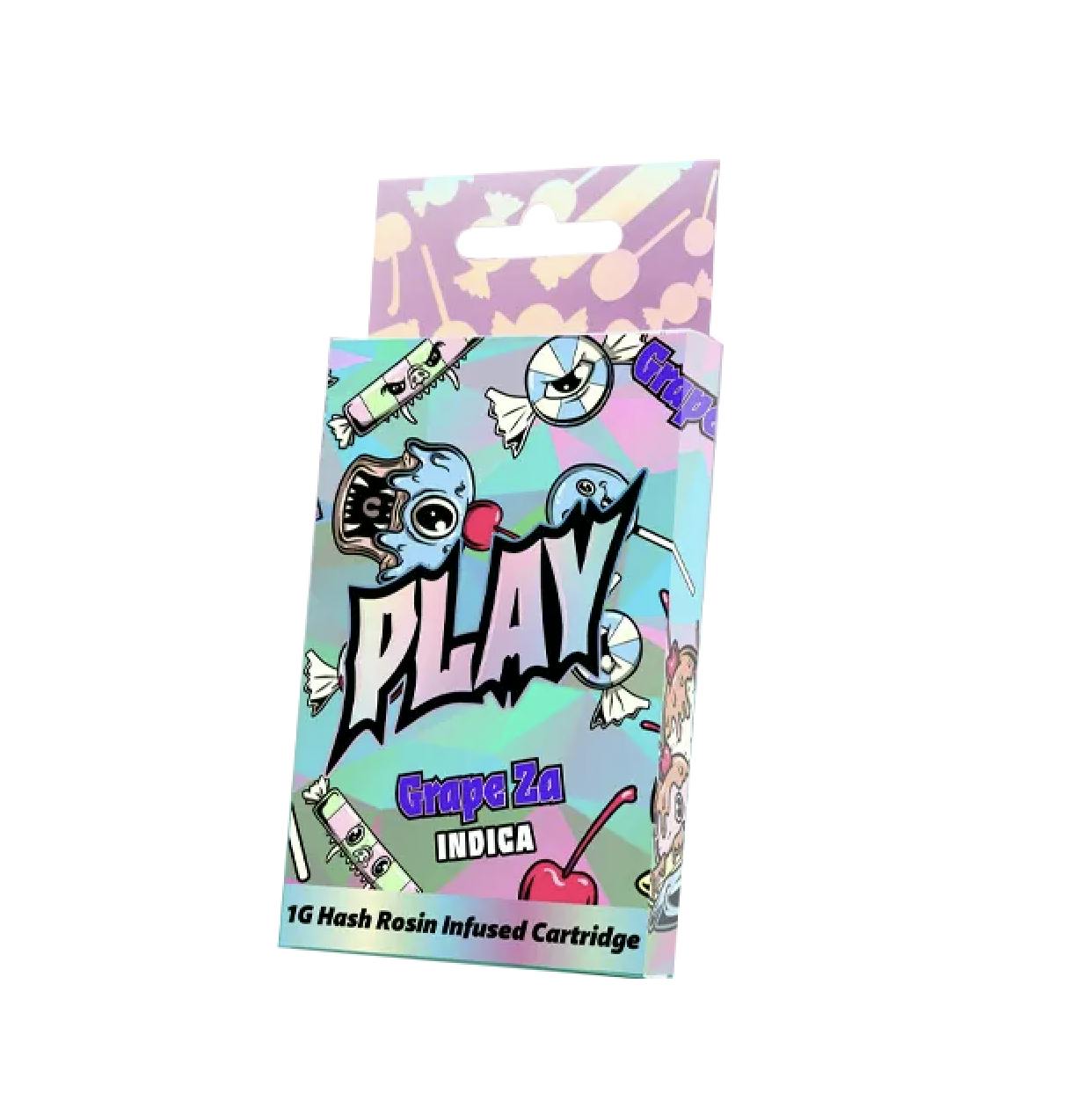 Grape Za | Hash Rosin Cartridge | 1g by Play Michigan