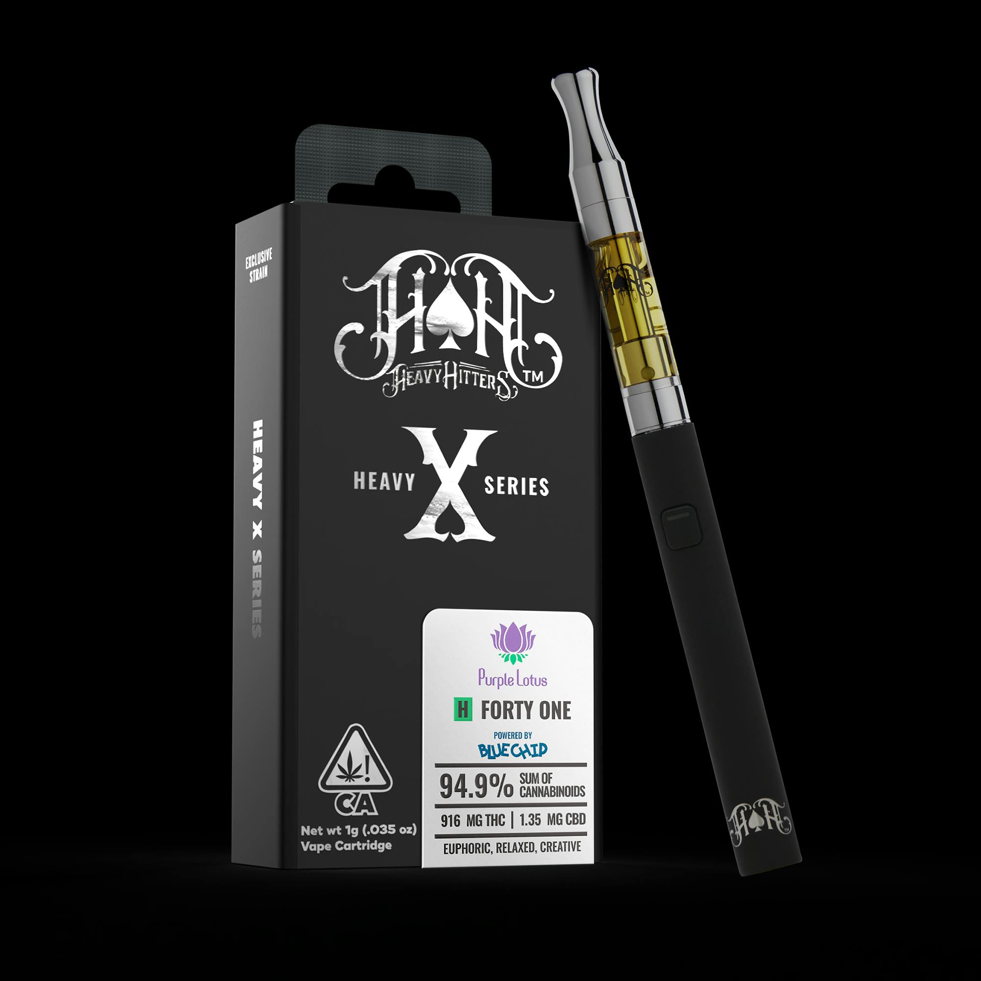 Purple Lotus Exclusive: Forty One ULTRA Cartridge - 1g