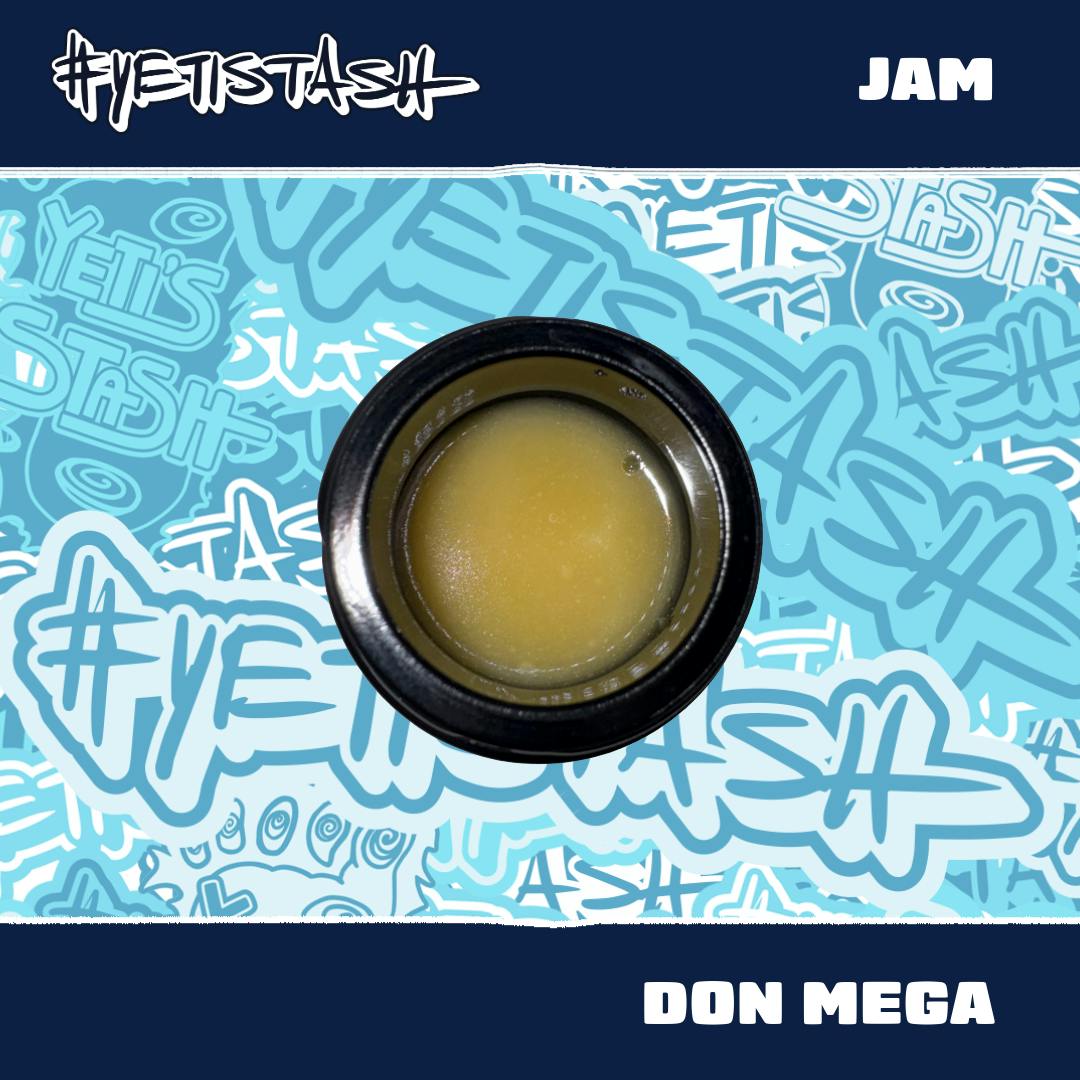 Yetistash | Don Mega Jam | Live Rosin | 2G Jar