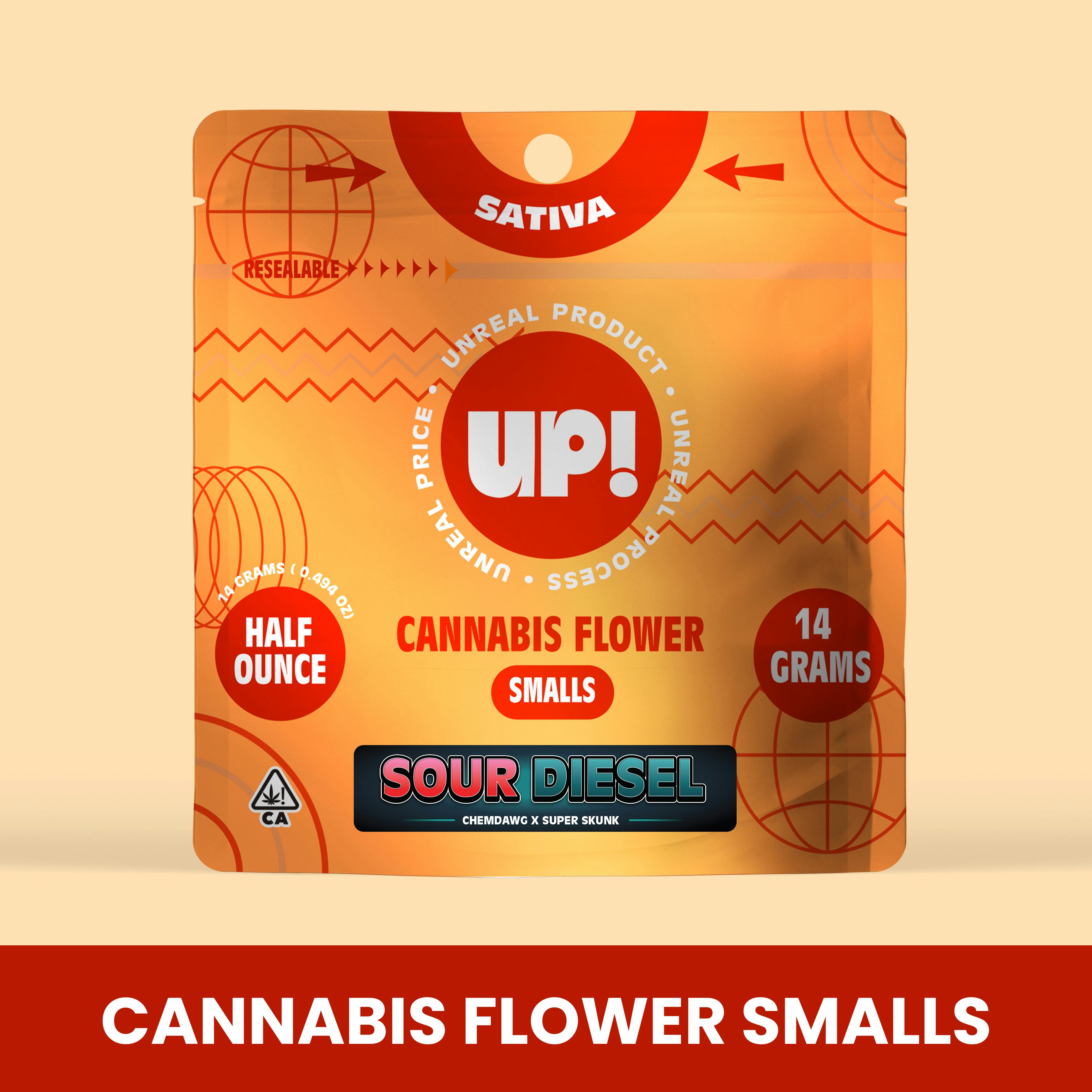 Sour Diesel (Sativa) Cannabis Smalls 14g