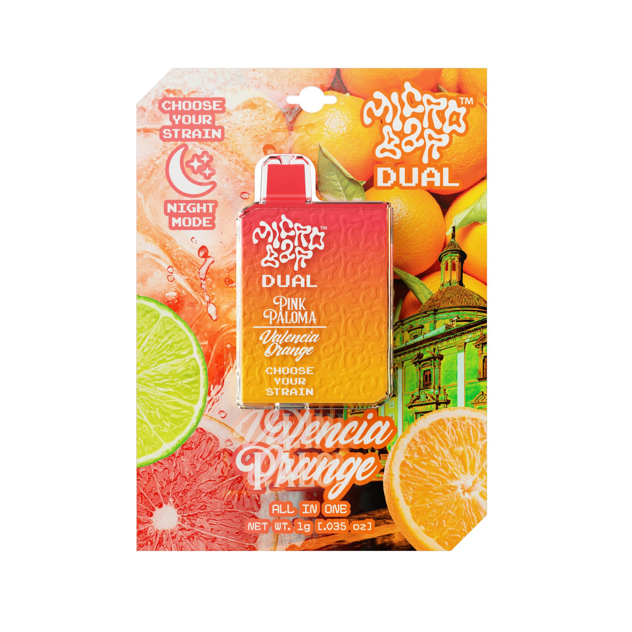 Micro Bar: Pink Paloma X Valencia Orange