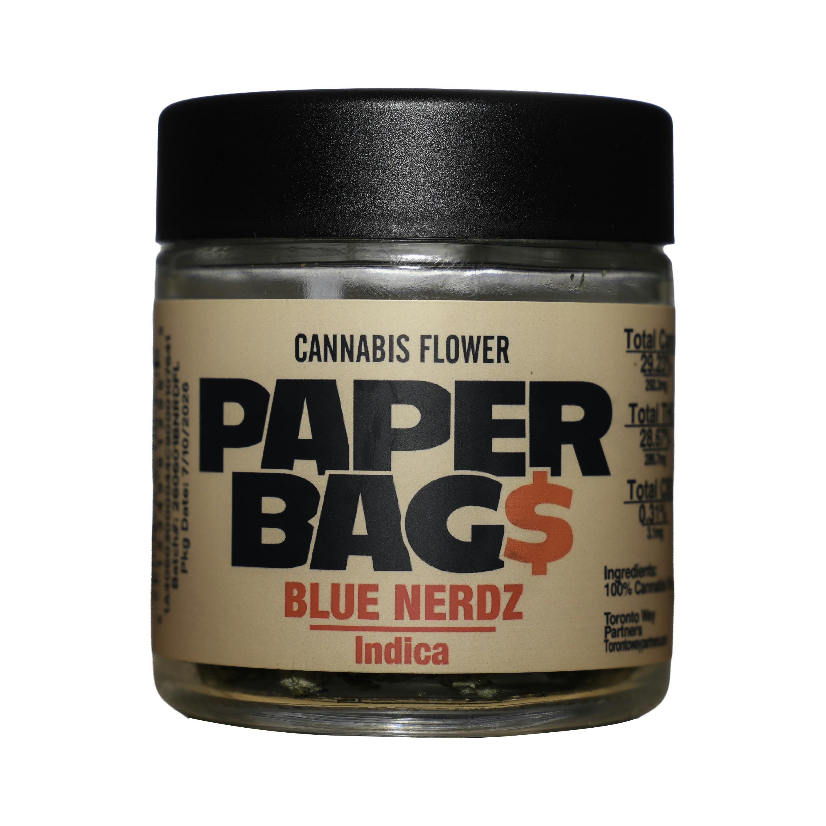 PAPER BAG$: Blue Nerds