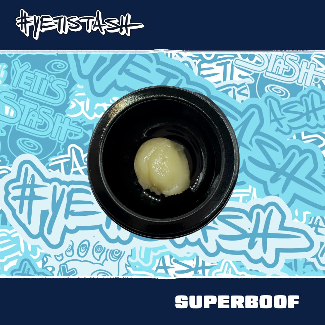 Yetistash | Super Boof | Live Rosin | 1G Jar