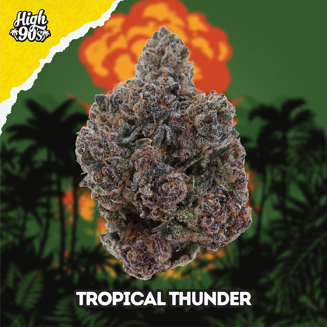 High 90s : Tropical Thunder 7g Small Nugs Flower
