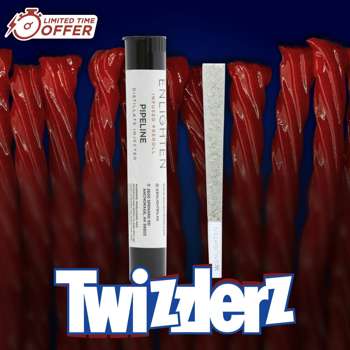 Limited Edition: Twizzlerz Distillate Pipeline - .75g