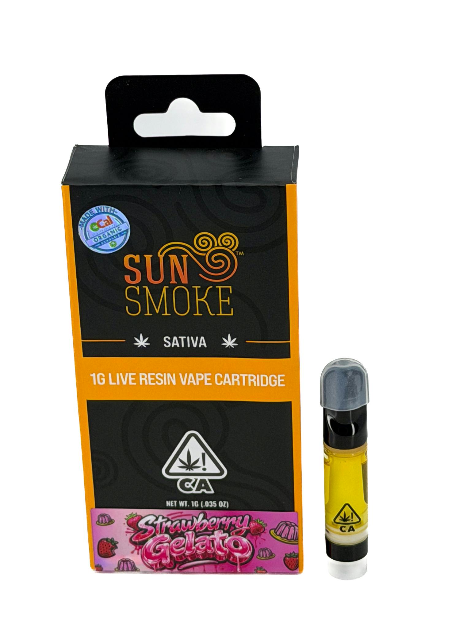 Strawberry Gelato | Live Resin Cartridge | 1g