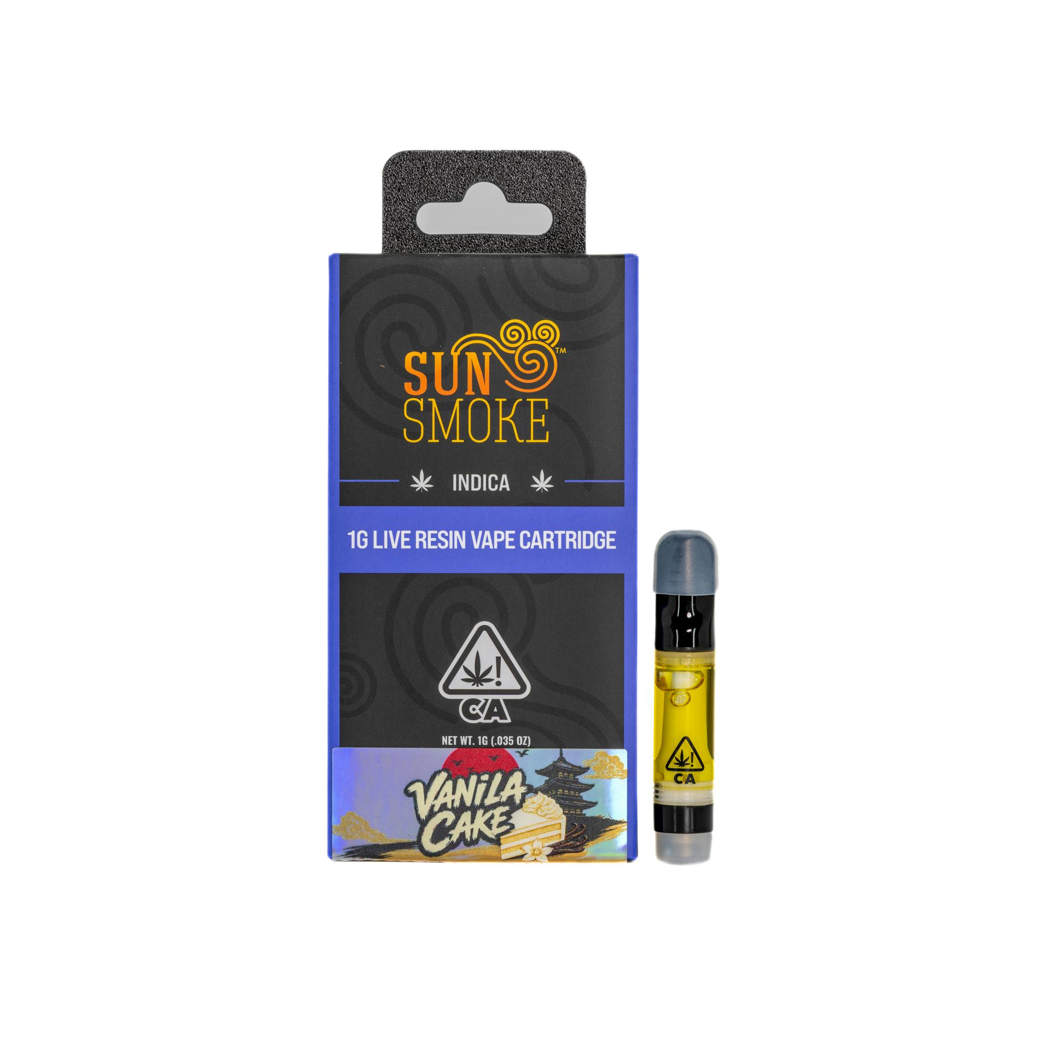 SunSmoke: Vanilla Cake