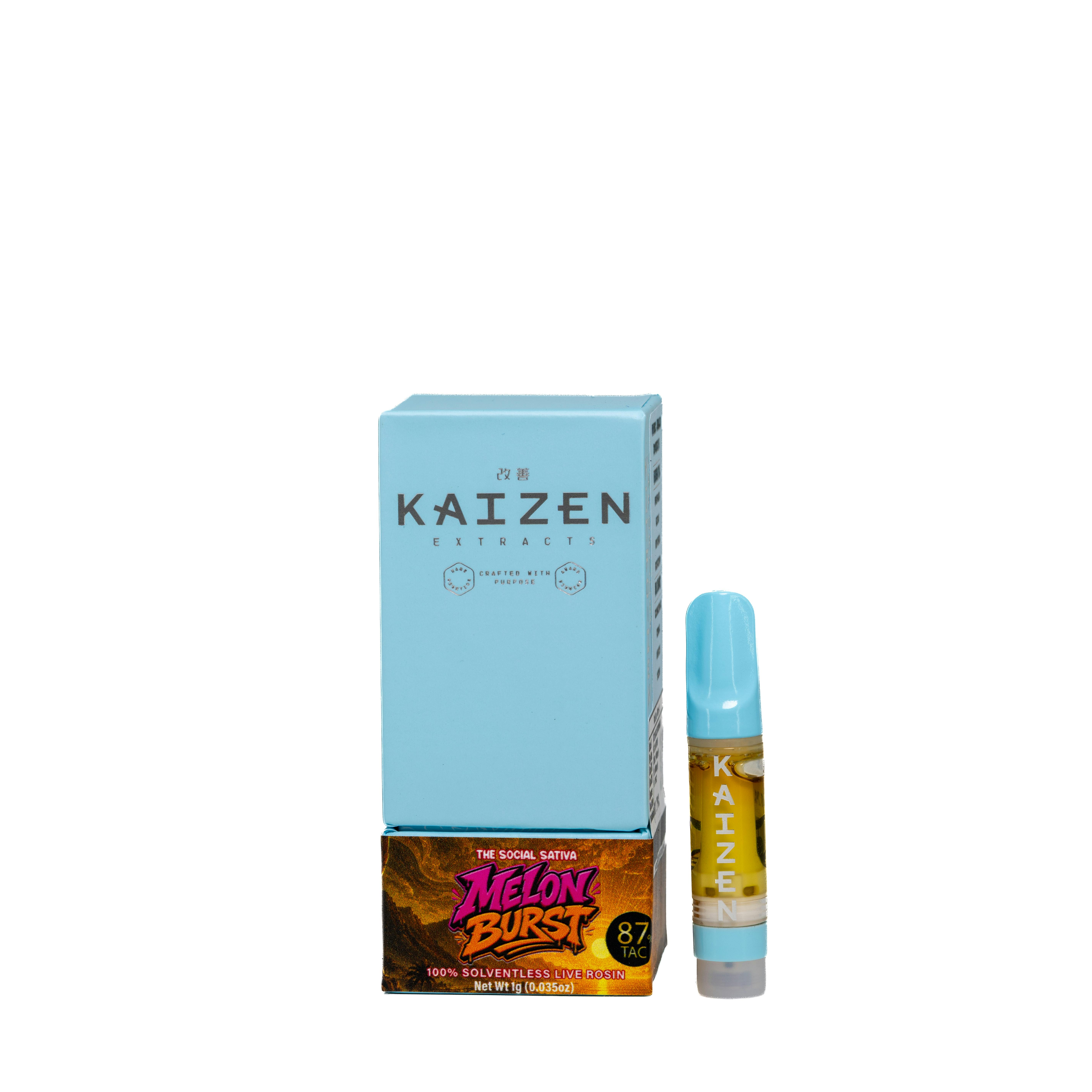 Nitro-Zen | Melon Burst | Live Rosin Cartridge | 1g
