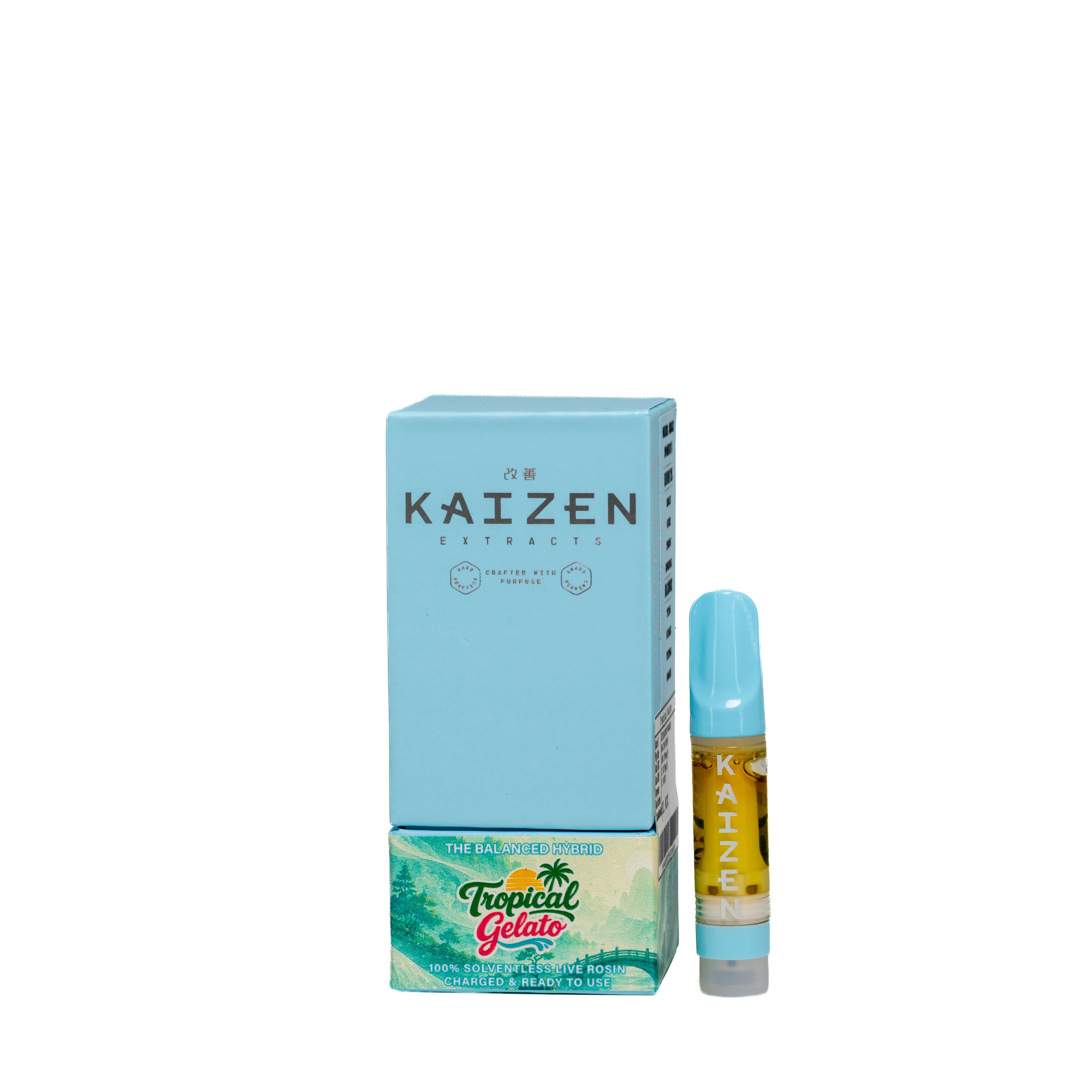Nitro-Zen | Tropical Gelato | Live Rosin Cartridge | 1g