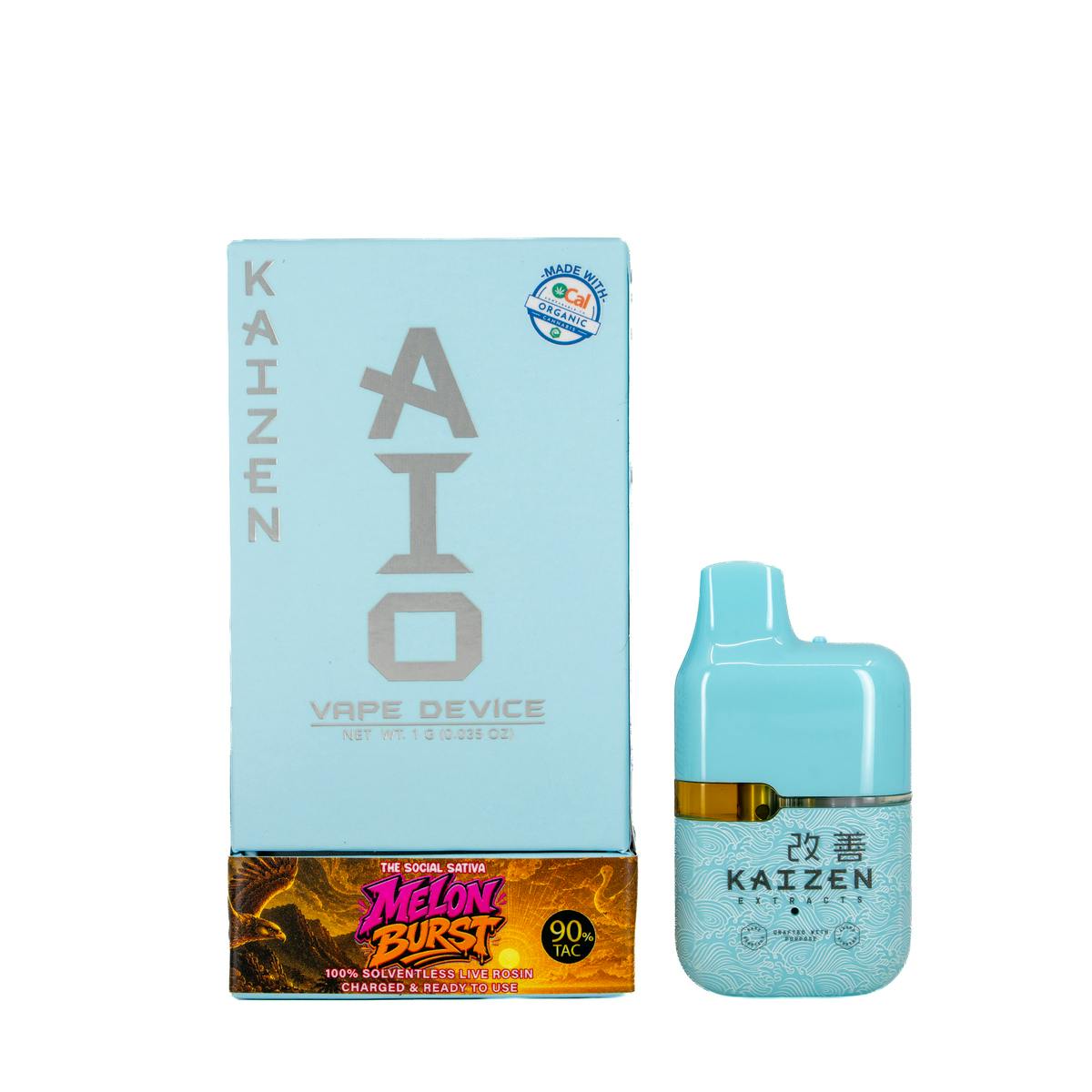 Nitro-Zen | Melon Burst | Live Rosin Disposable | 1g