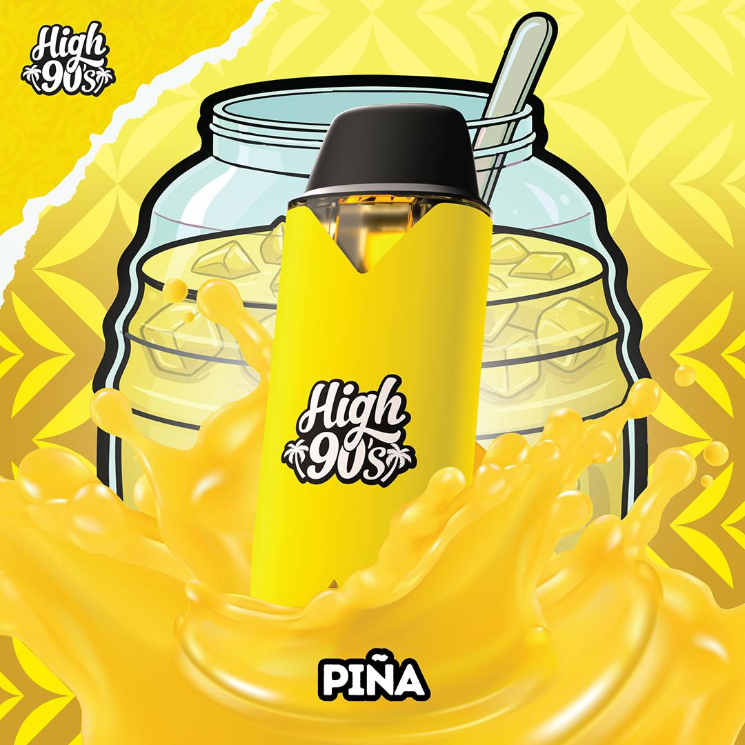 High 90s : Piña 1g All-In-One Vape