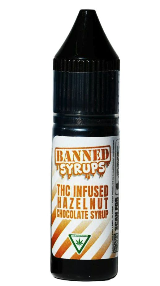 Hazelnut Syrup | Edibles | 200mg at The H.U.B.