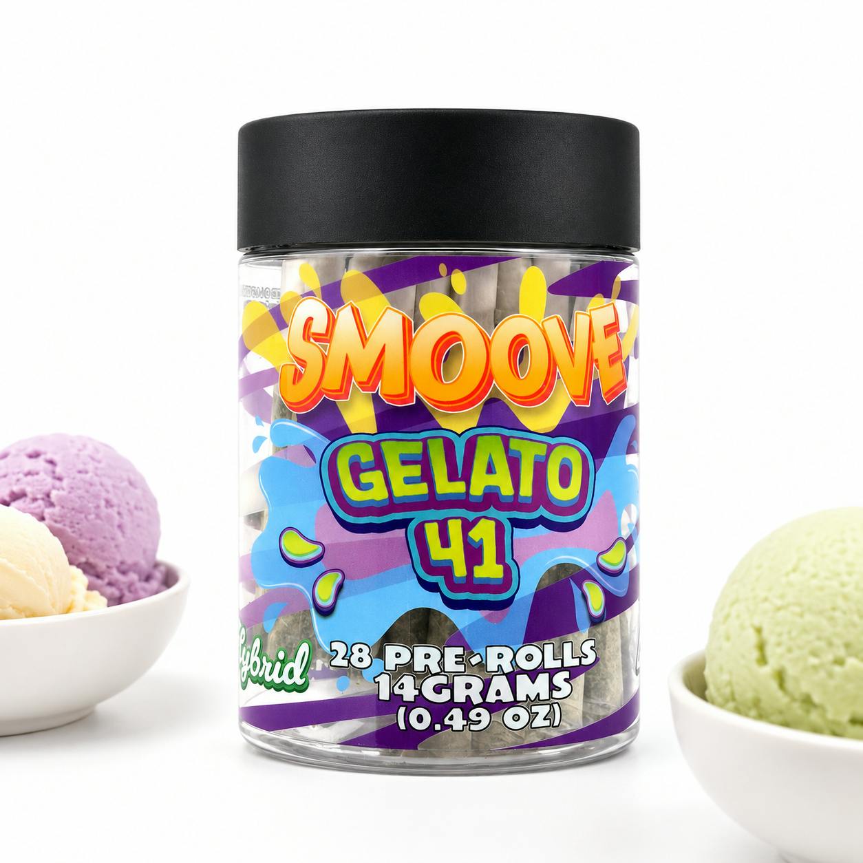 Smoove Pre Roll Gelato 41 28 x 0.5 - 14 G