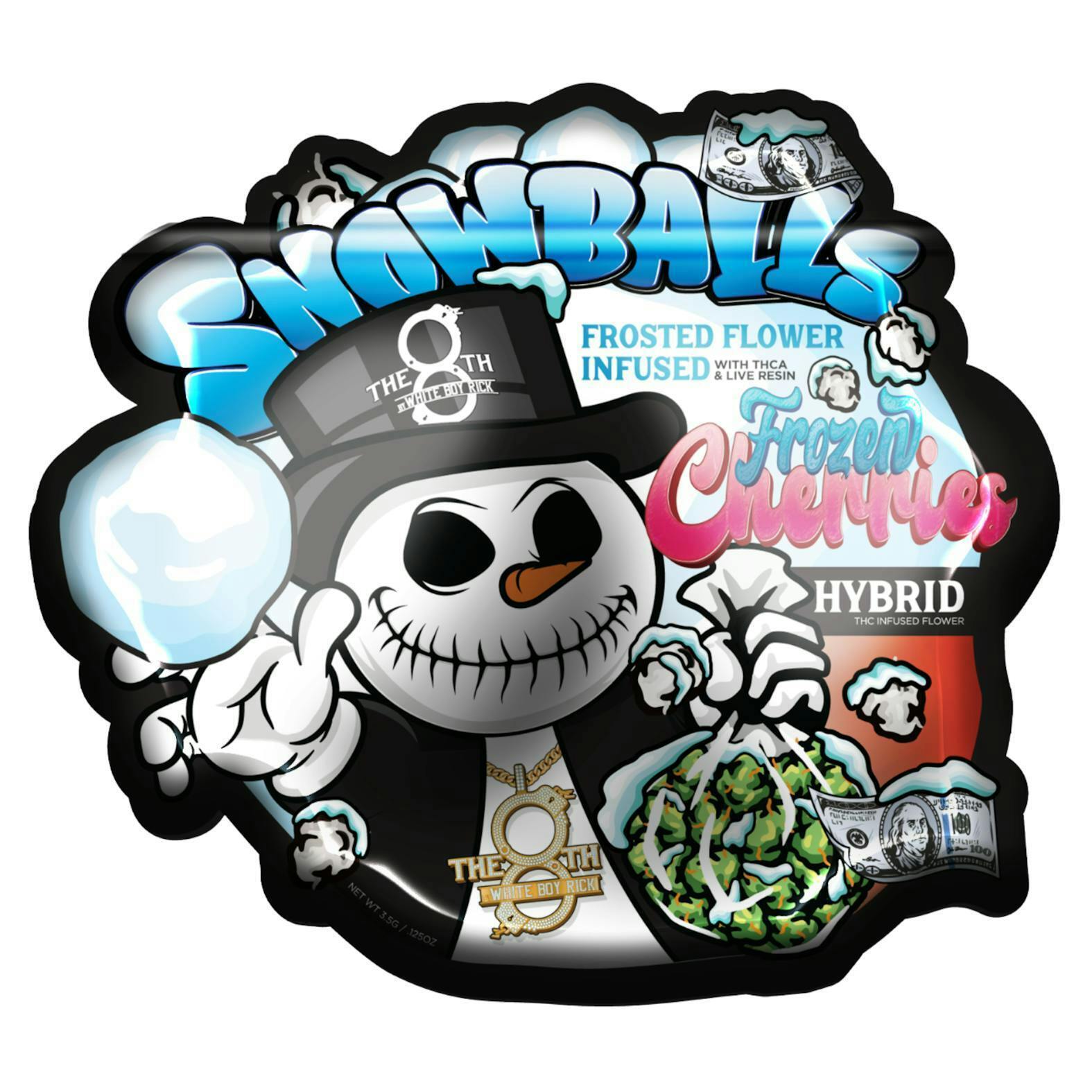 Frozen Cherries | Snowballs Infused Flower | 3.5g