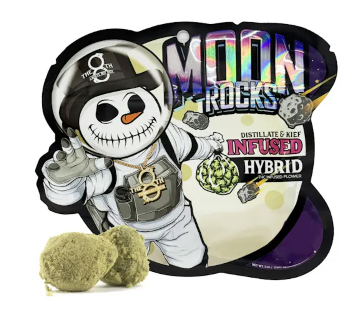 Cherry Glaze | Moon Rocks Infused Flower | 3.5g