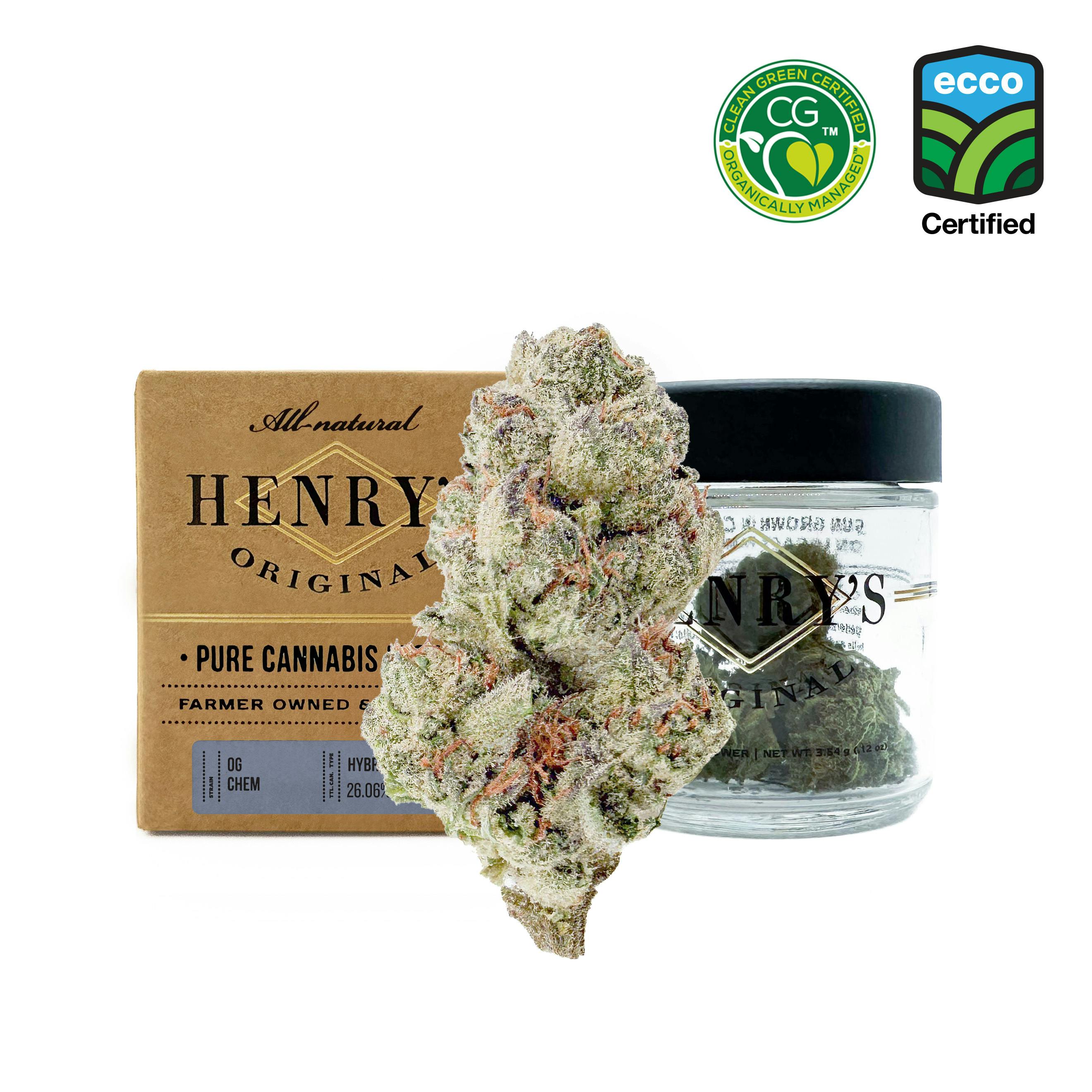 Henry's Original | OG Chem | Jar Big Buds | 3.5g