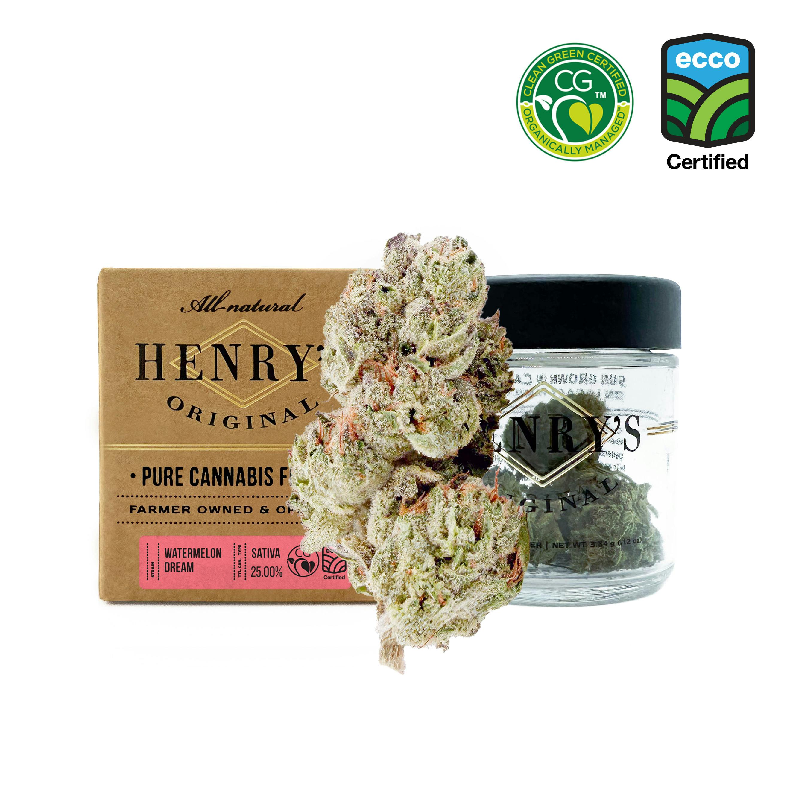 Henry's Original | Watermelon Dream | Jar Big Buds | 3.5g