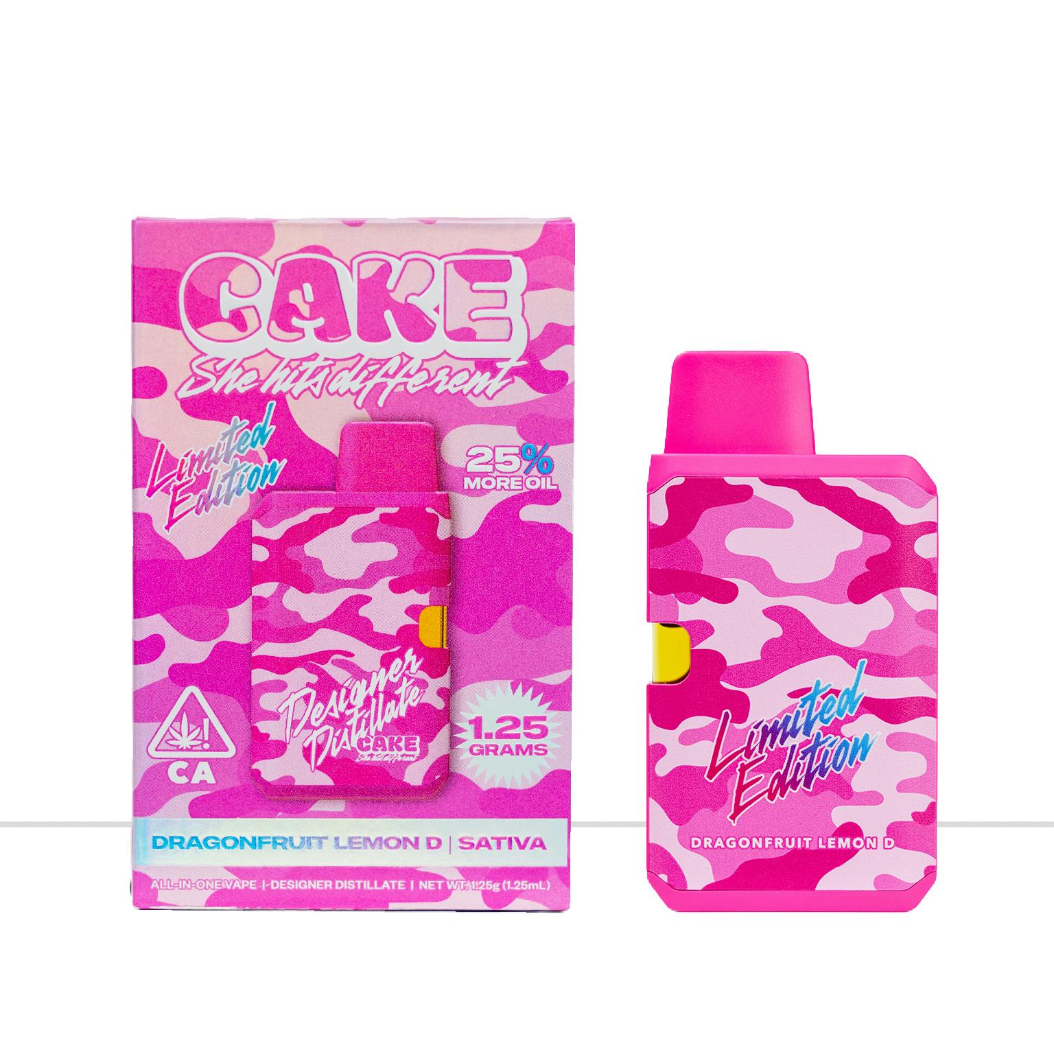 CAKE she hits different: Dragonfruit Lemon D