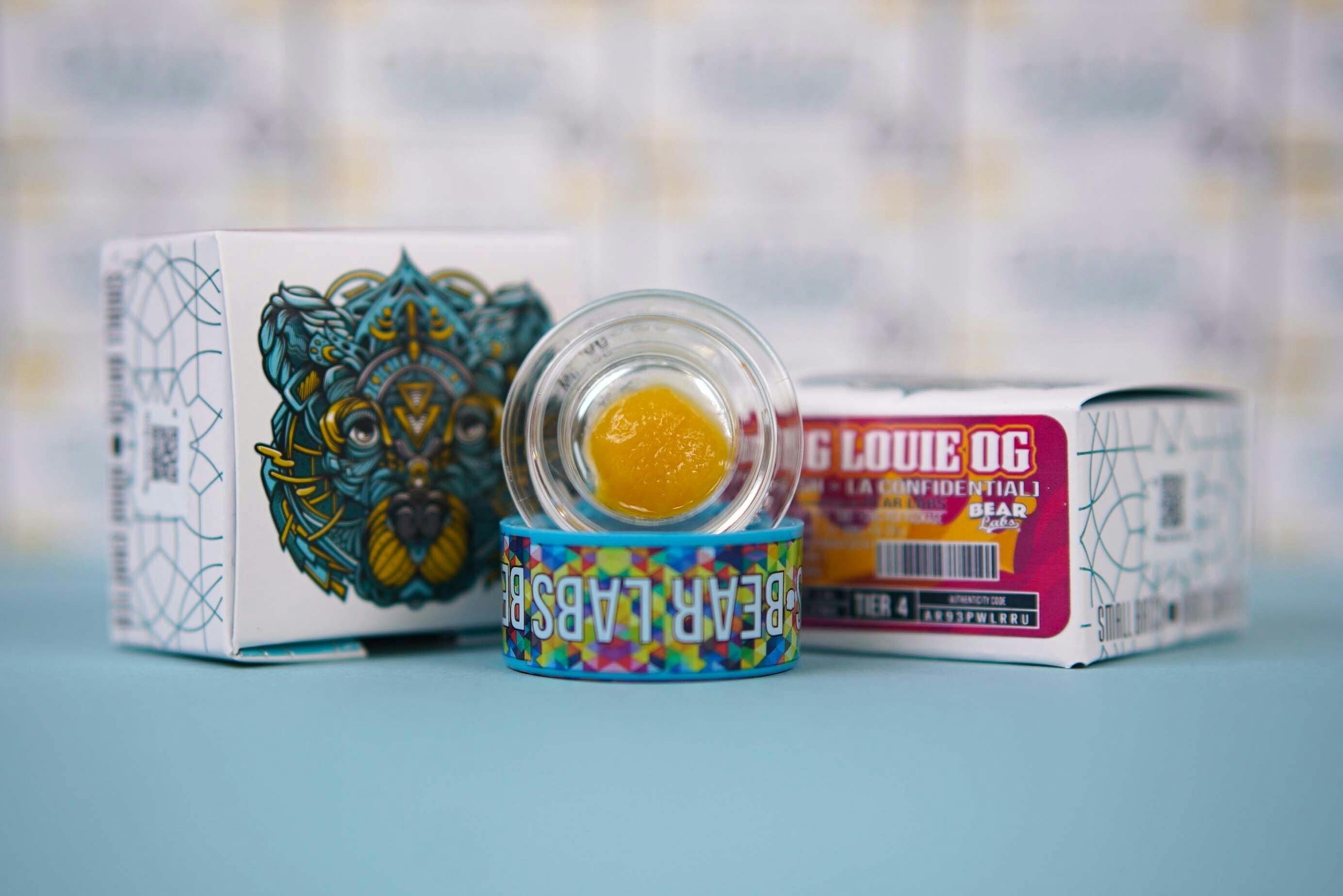 BEAR Labs - King Louie OG - Cured Resin Budder Tier 4