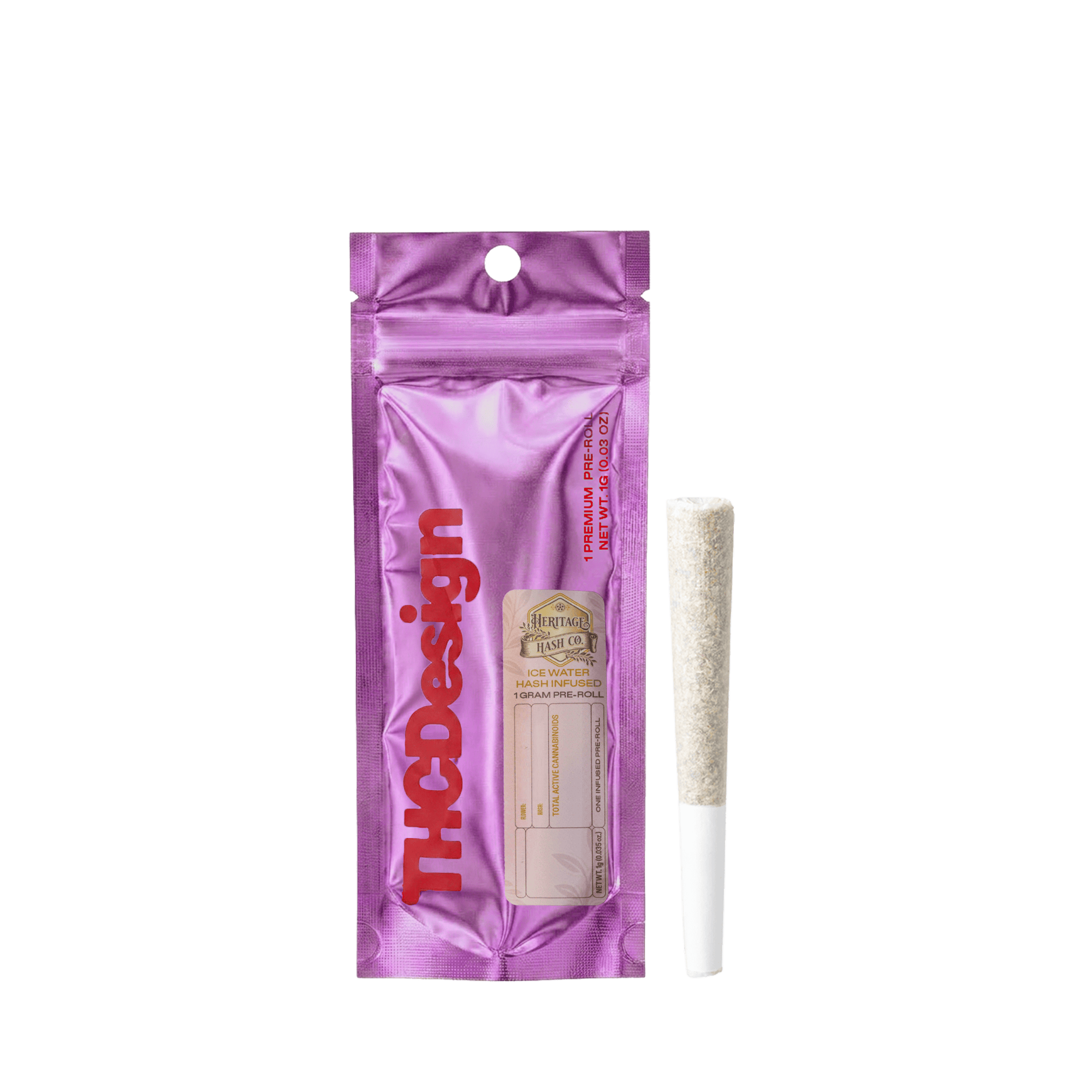 Pineapple Surprize x Blueberry Waffles | Heritage Hash Infused Joint | 1g