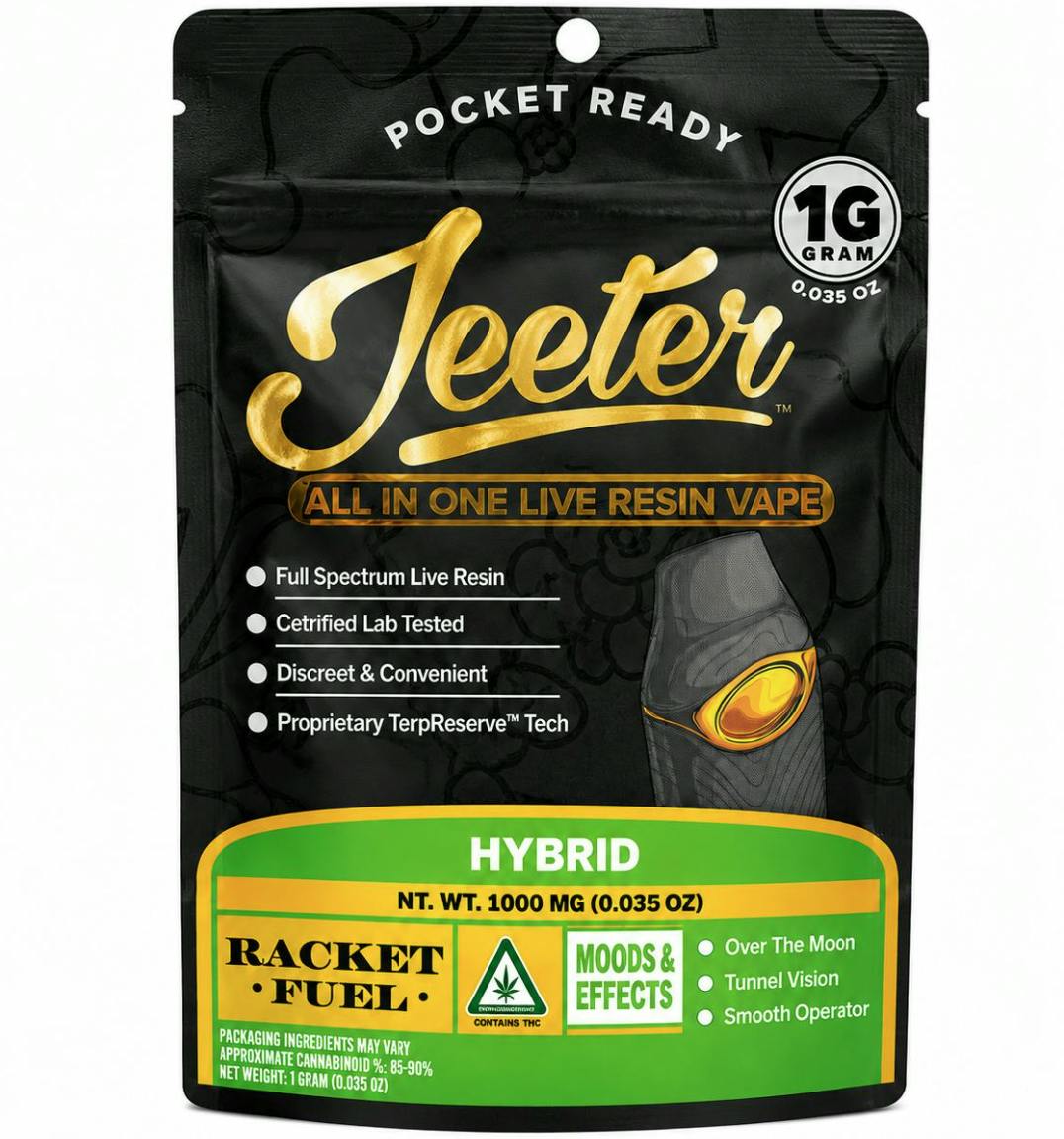 Jeeter: Racket Fuel