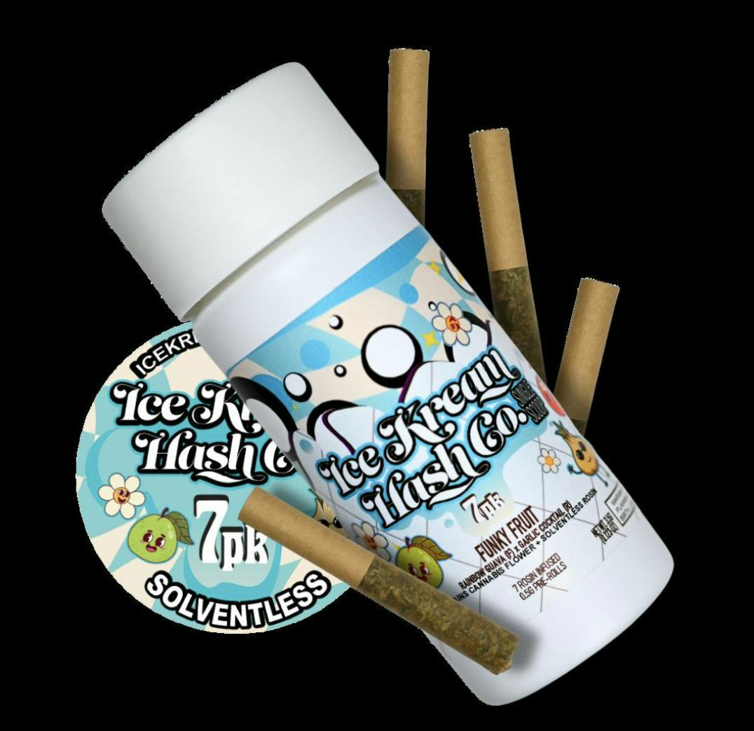 Funky Fruit | Rosin Infused Minis | 0.5g each | 7pk by Ice Kream Hash Co.