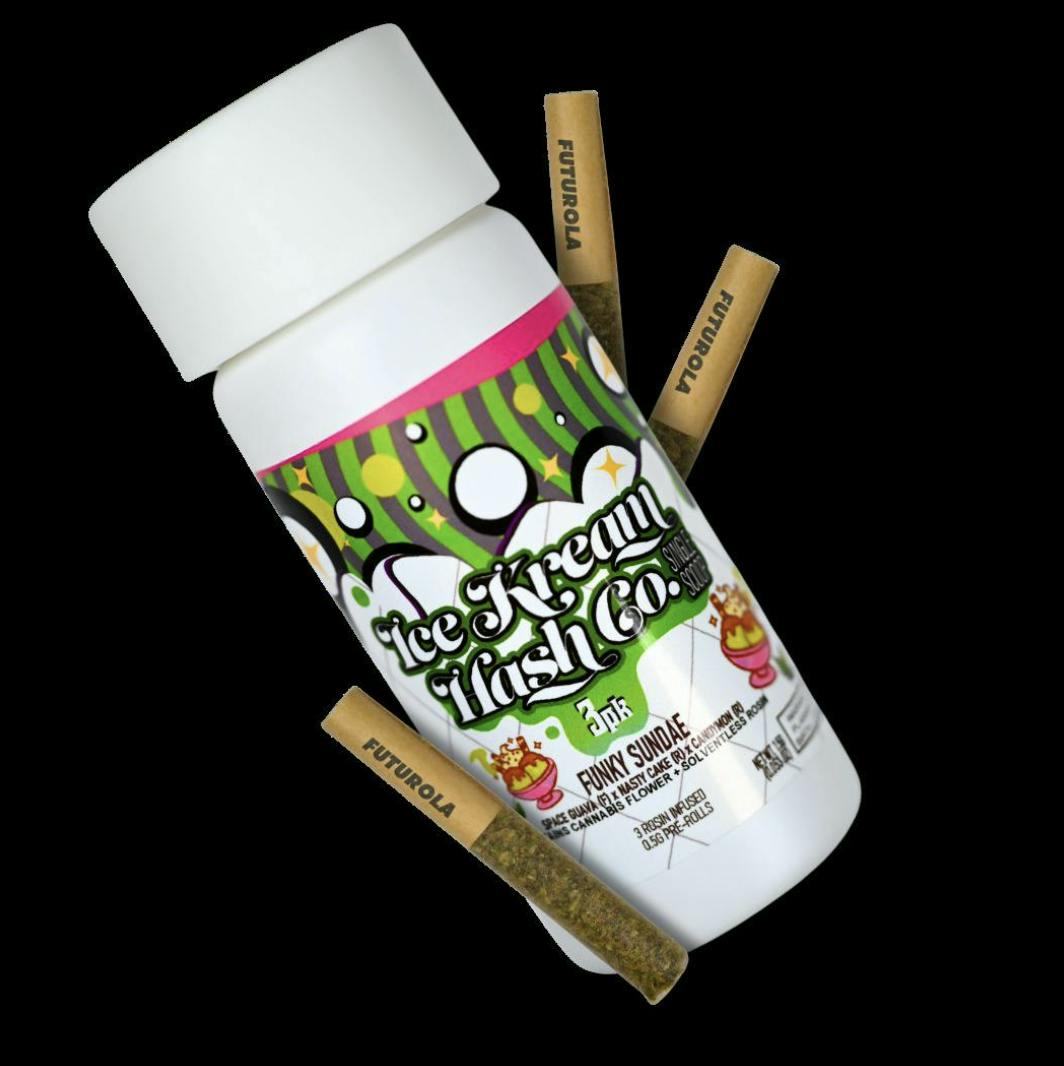 Funky Sundae | Rosin Infused Minis | 0.5g each | 3pk by Ice Kream Hash Co.