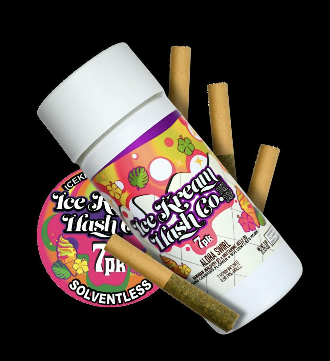 Aloha Swirl | Rosin Infused Minis | 0.5g each | 7pk