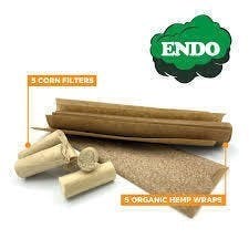 Endo | Organic Flavoured Hemp Wraps | 5pk | Accessories