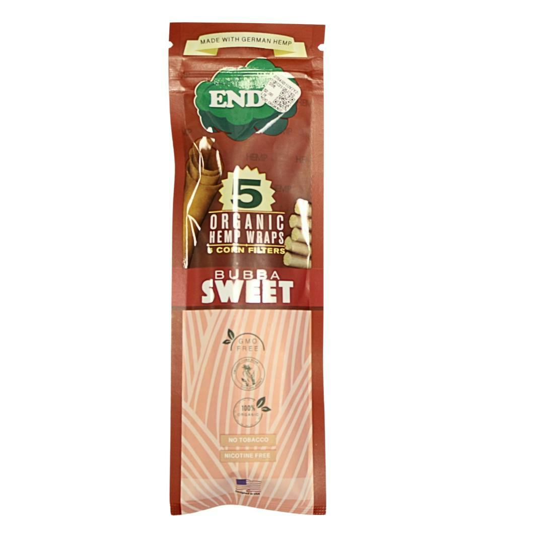 Endo Organic Hemp Wrap Bubba Sweet 5ct | Accessories by Endo