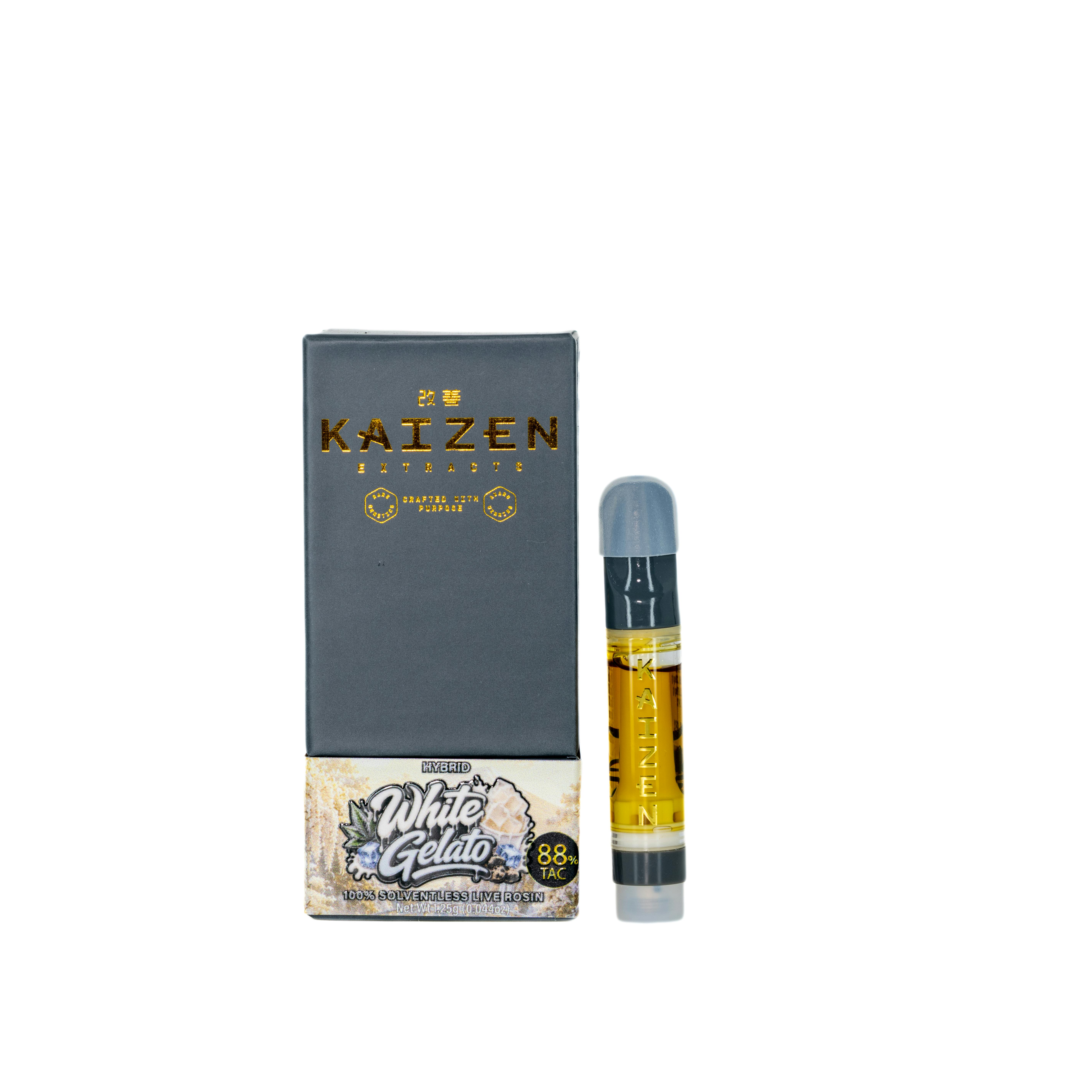 Nitro-Zen | White Gelato | Live Rosin Cartridge | 1.25g